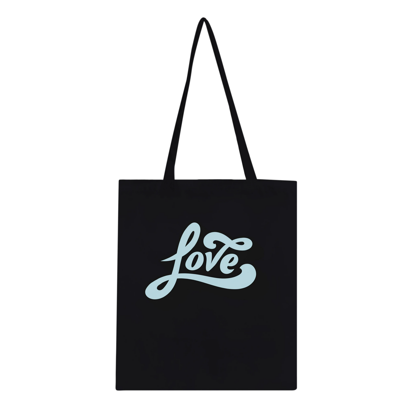 Love Script Tote Bag