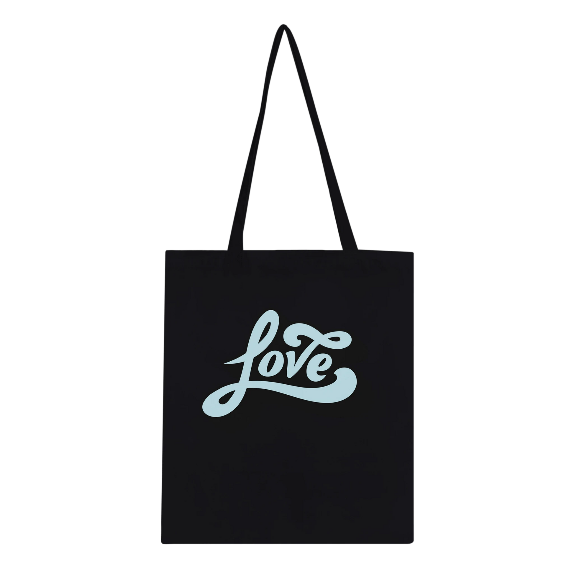 Love Script Tote Bag