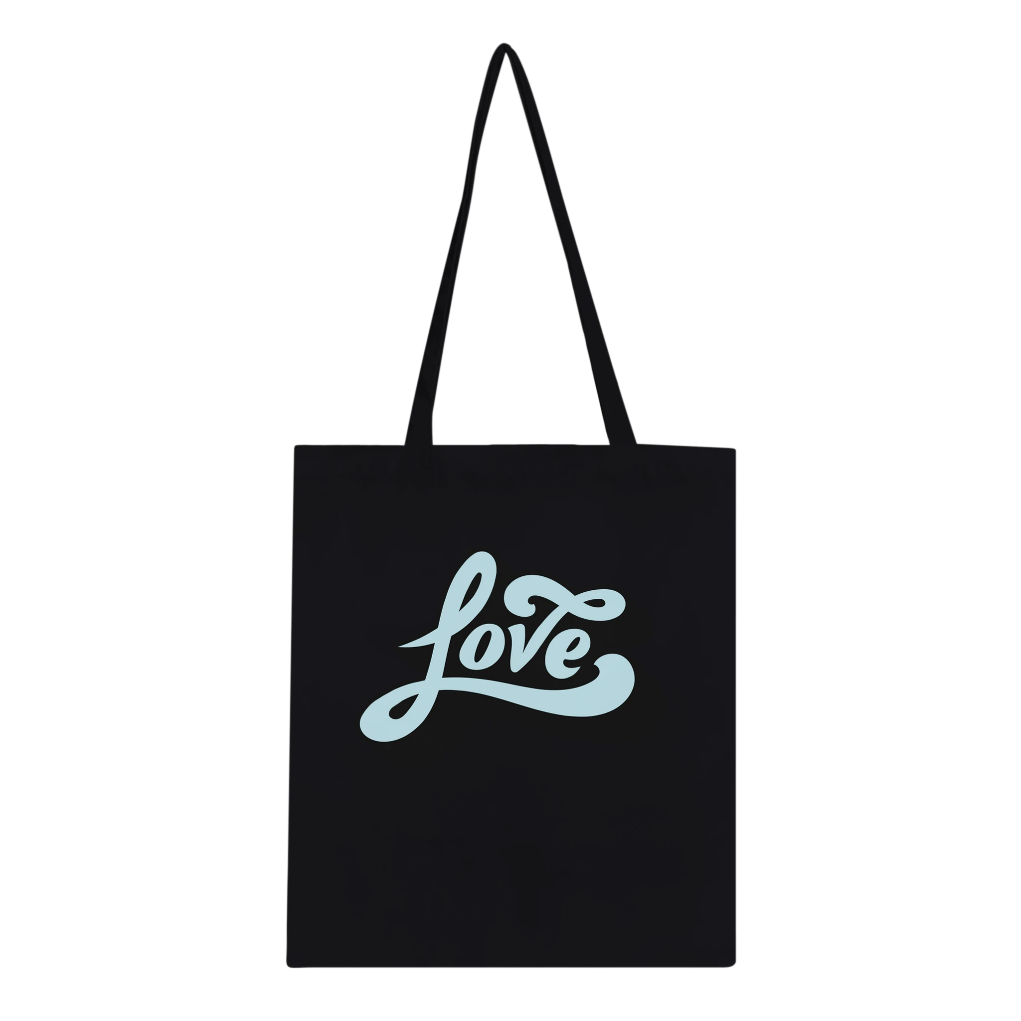 Love Script Tote Bag