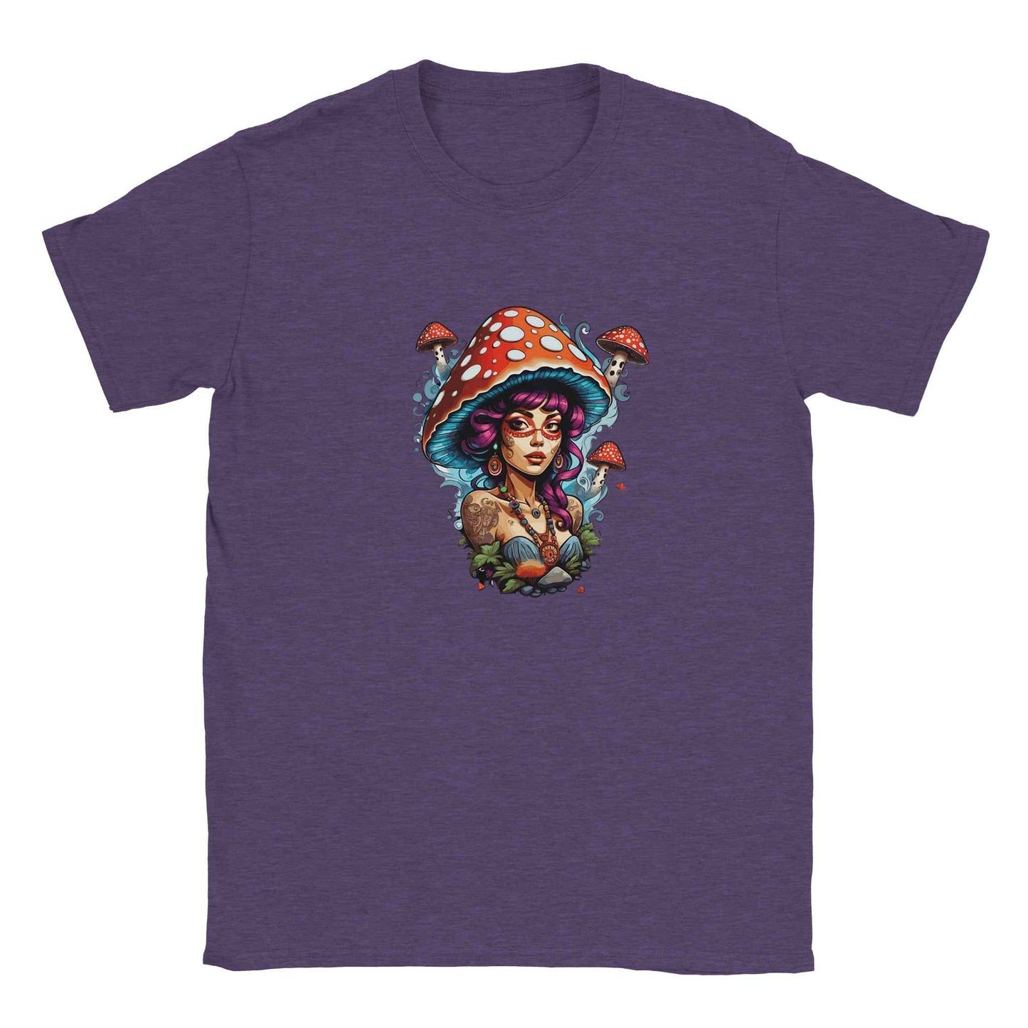 Mushroom Queen Graphic Tee – Premium Comfort & Bold Style for Everyday Wear