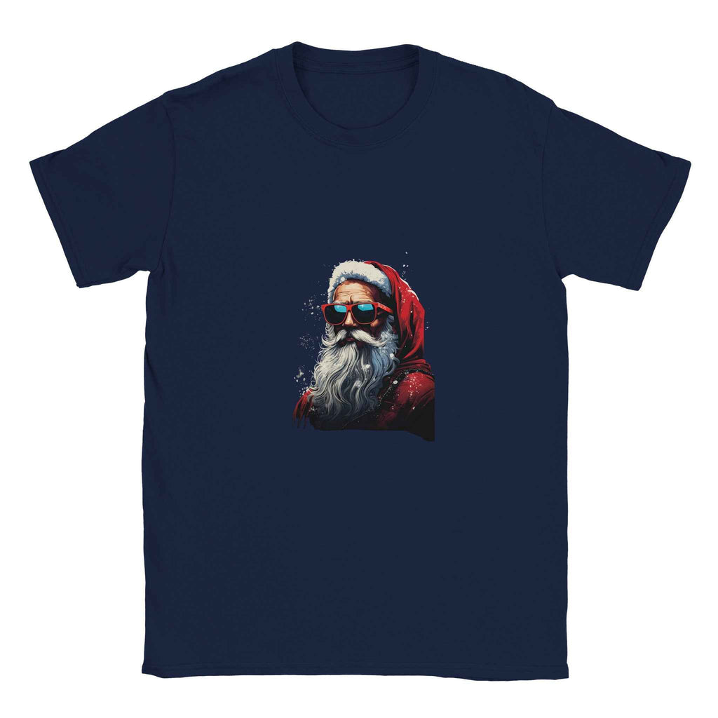 Cool Santa Shades Christmas Tee – Festive Holiday Graphic Tee for Men & Women