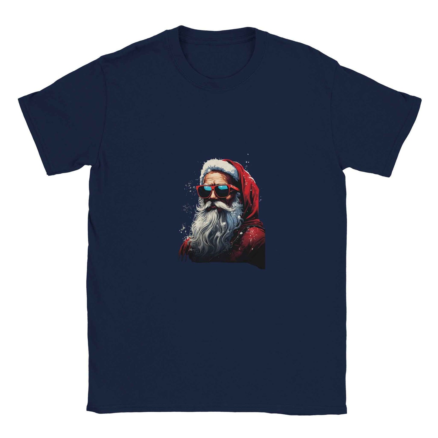 Cool Santa Shades Christmas Tee – Festive Holiday Graphic Tee for Men & Women