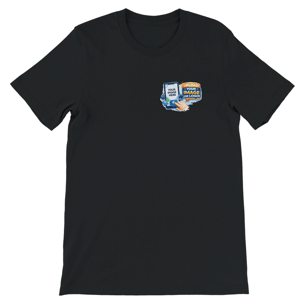 Custom Logo T-Shirt – Front & Back Print