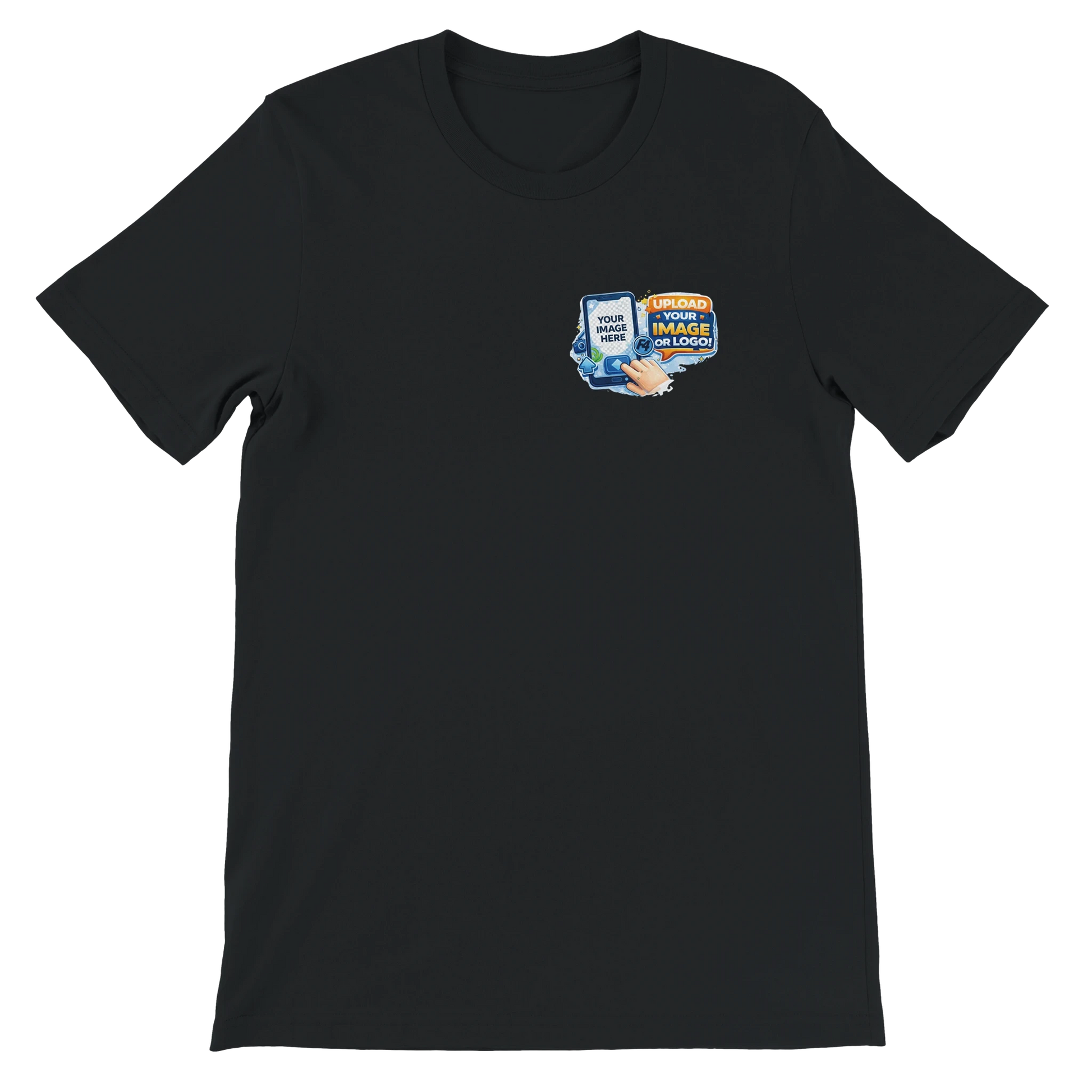 Custom Logo T-Shirt – Front & Back Print