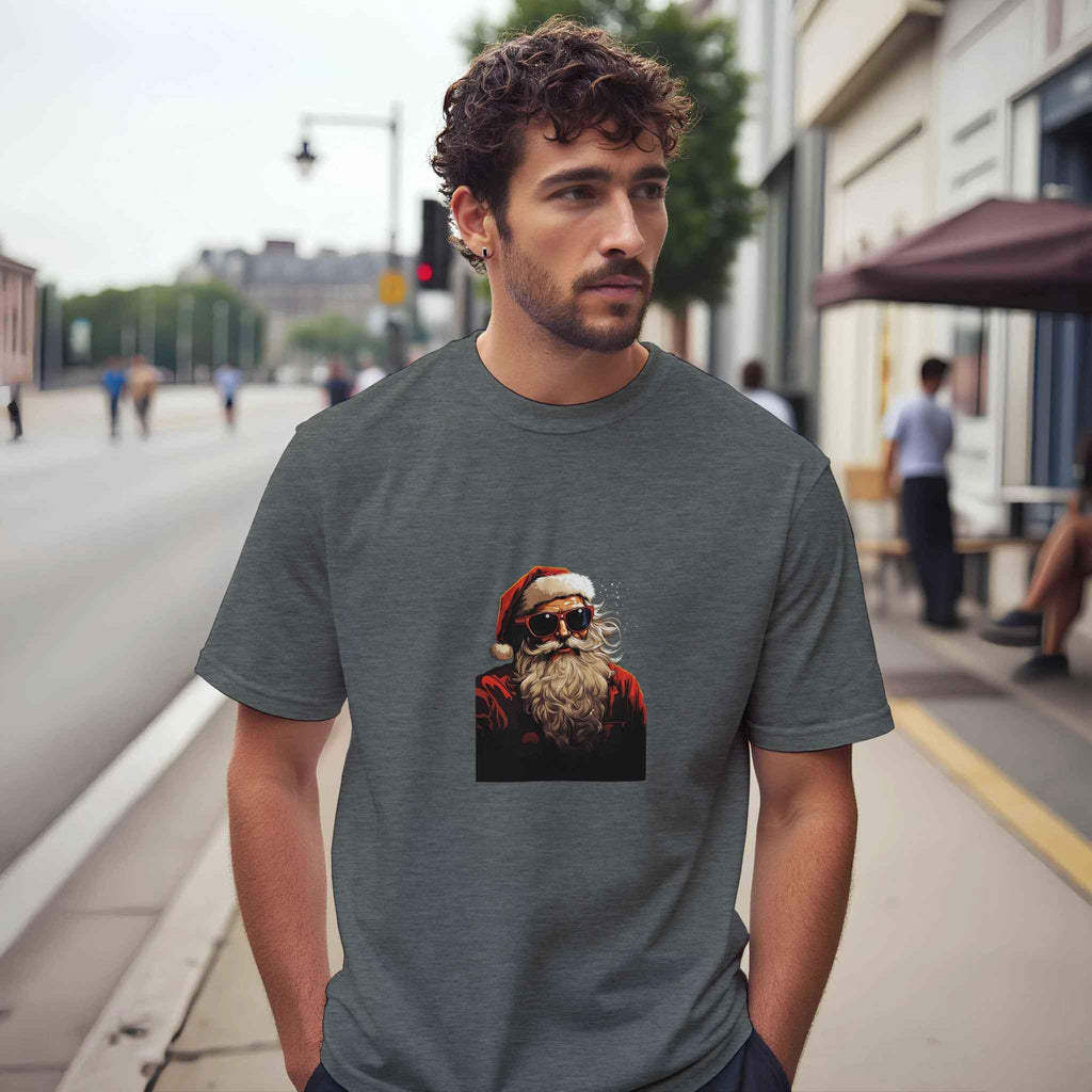 Cool Santa Shades Christmas Shirt – Festive Holiday Graphic Tee for Modern Merriment