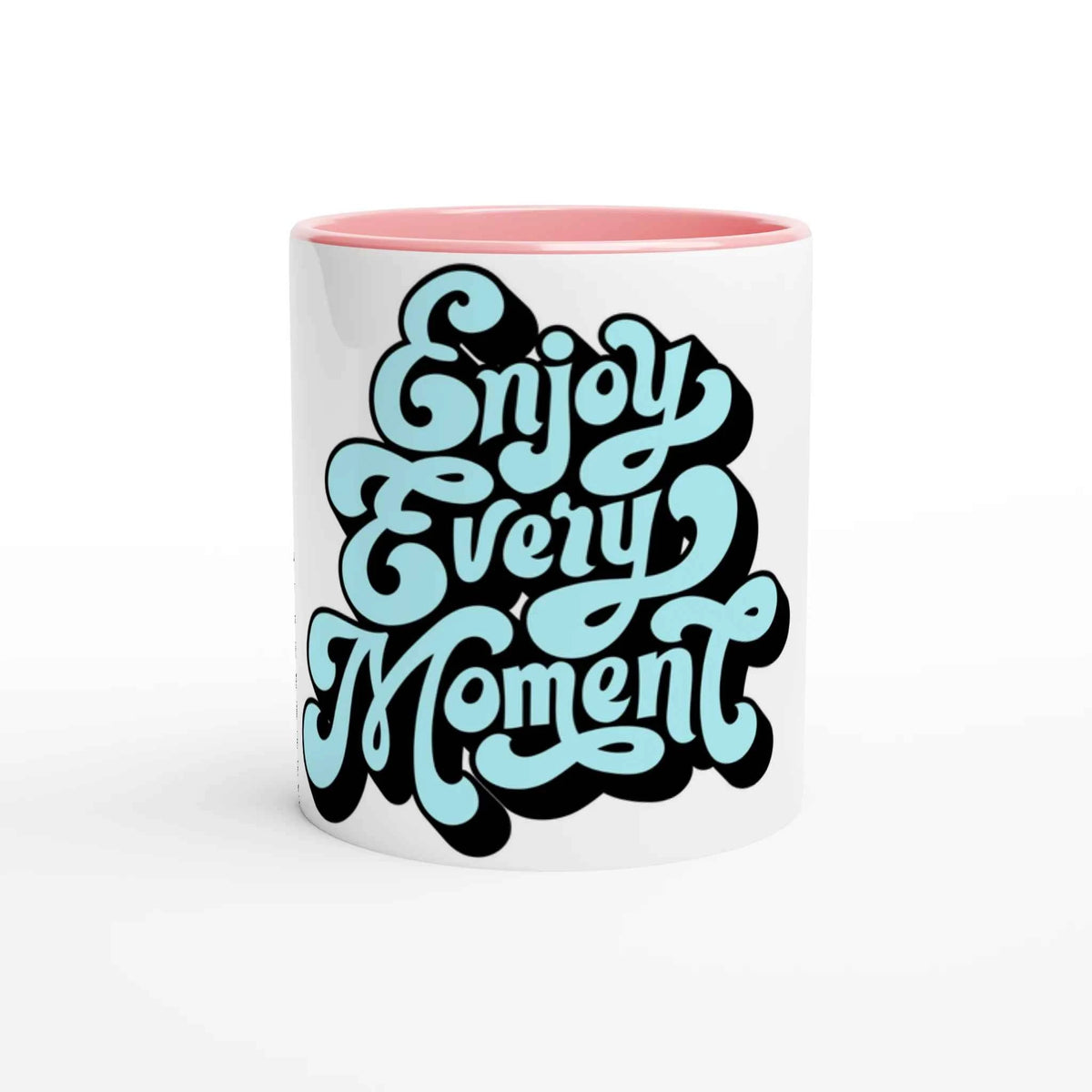Enjoy Every Moment Mug with Color Inside