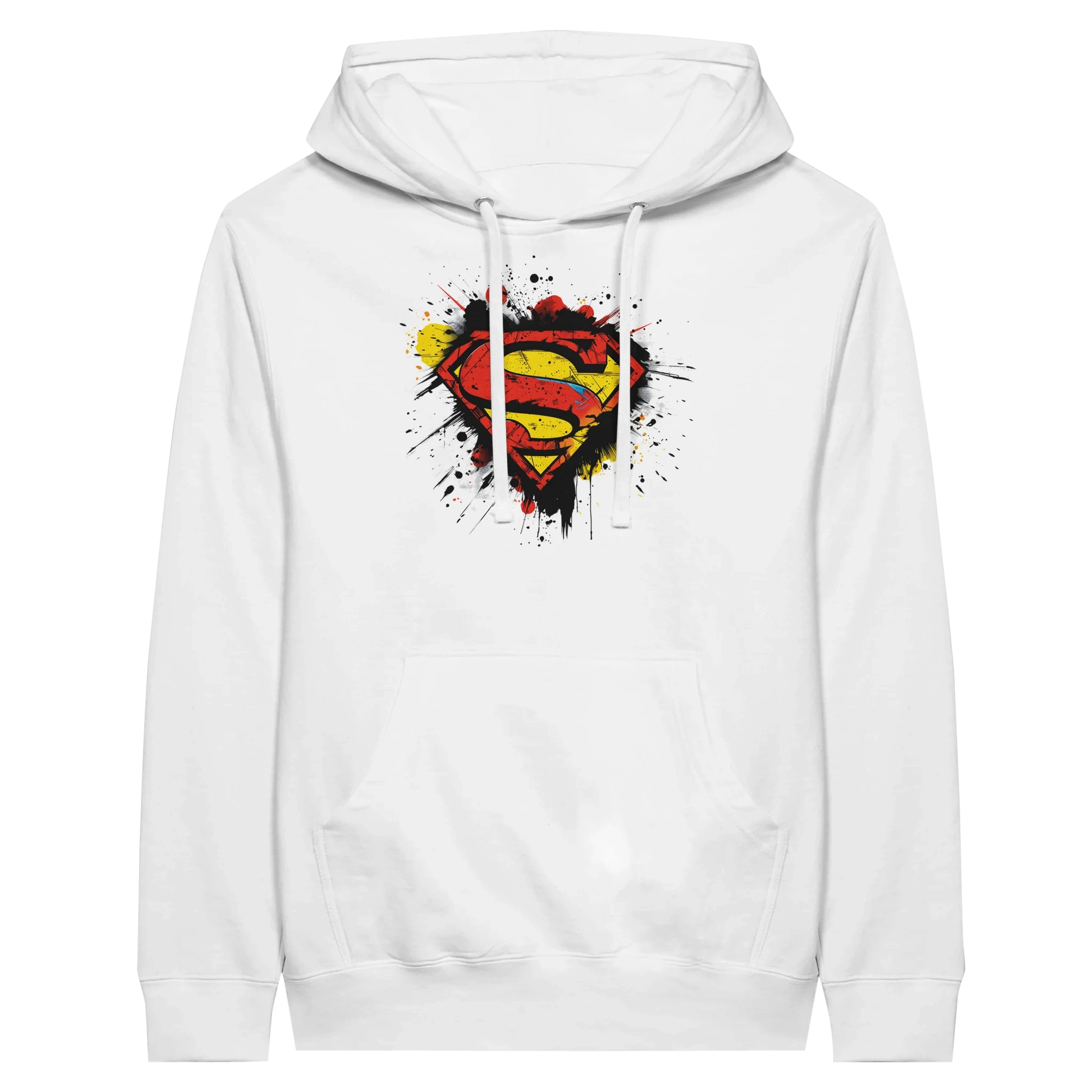Superman Splatter Shield Hoodie