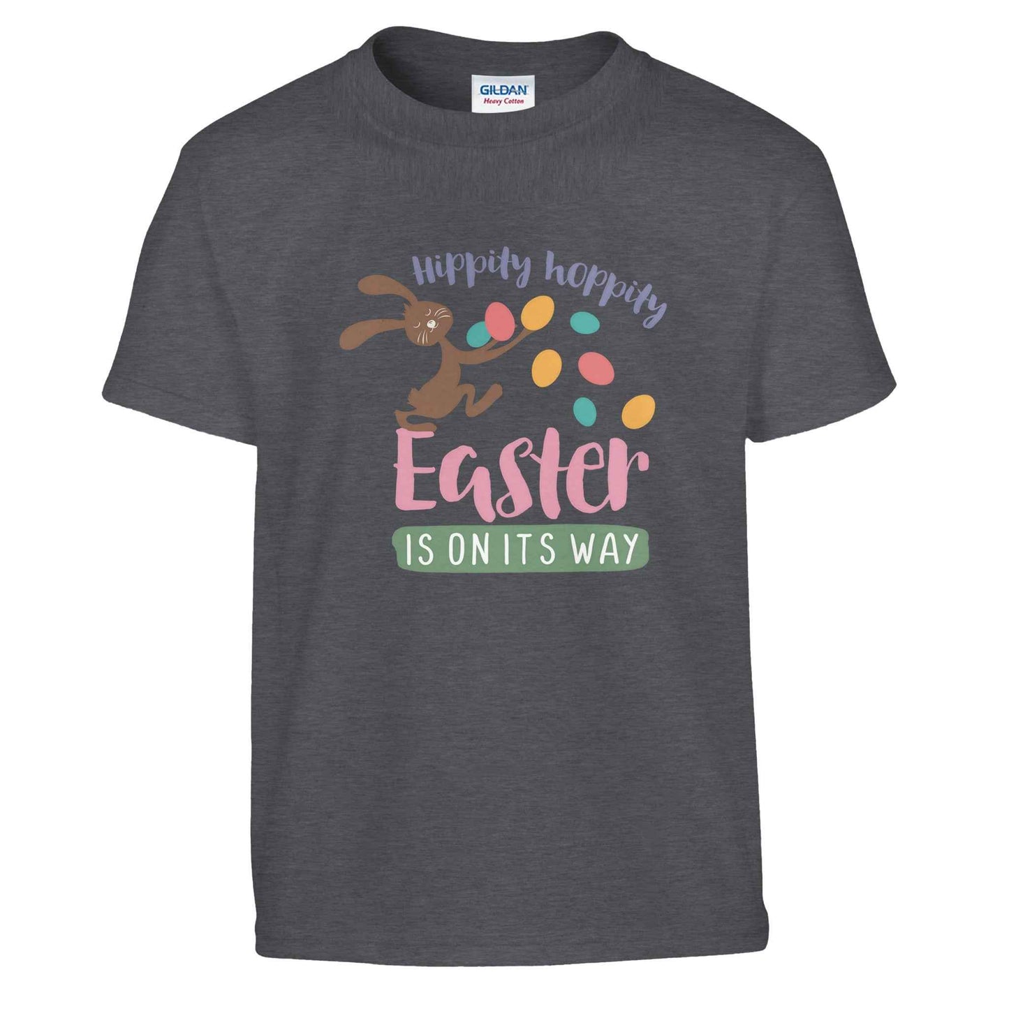 Easter Bunny Kids T-Shirt – Hippity Hoppity Fun in Your Choice of Colors and Sizes
