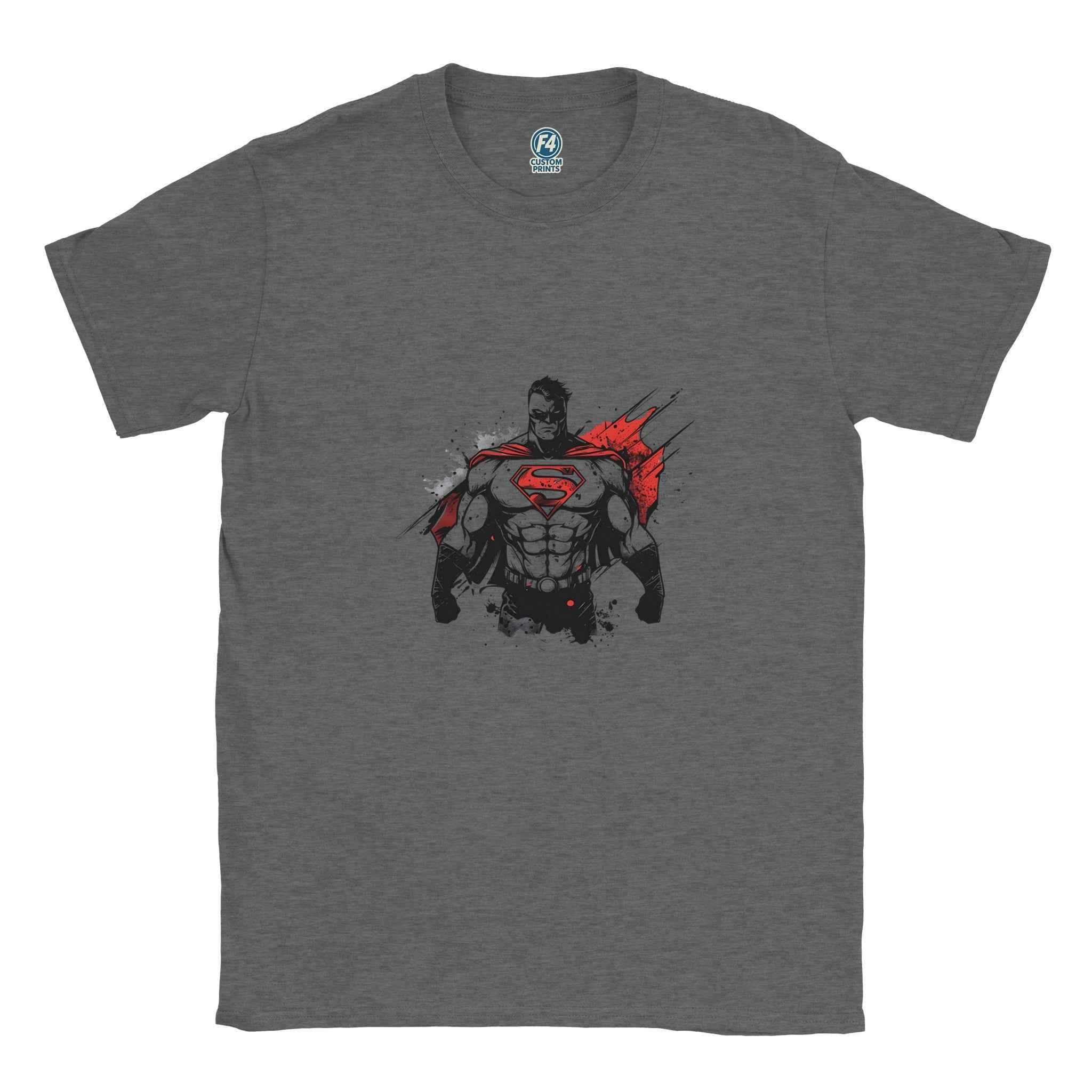 Shadow Superman T-Shirt – Heroic Comic-Inspired Graphic Tee in Multiple Colors
