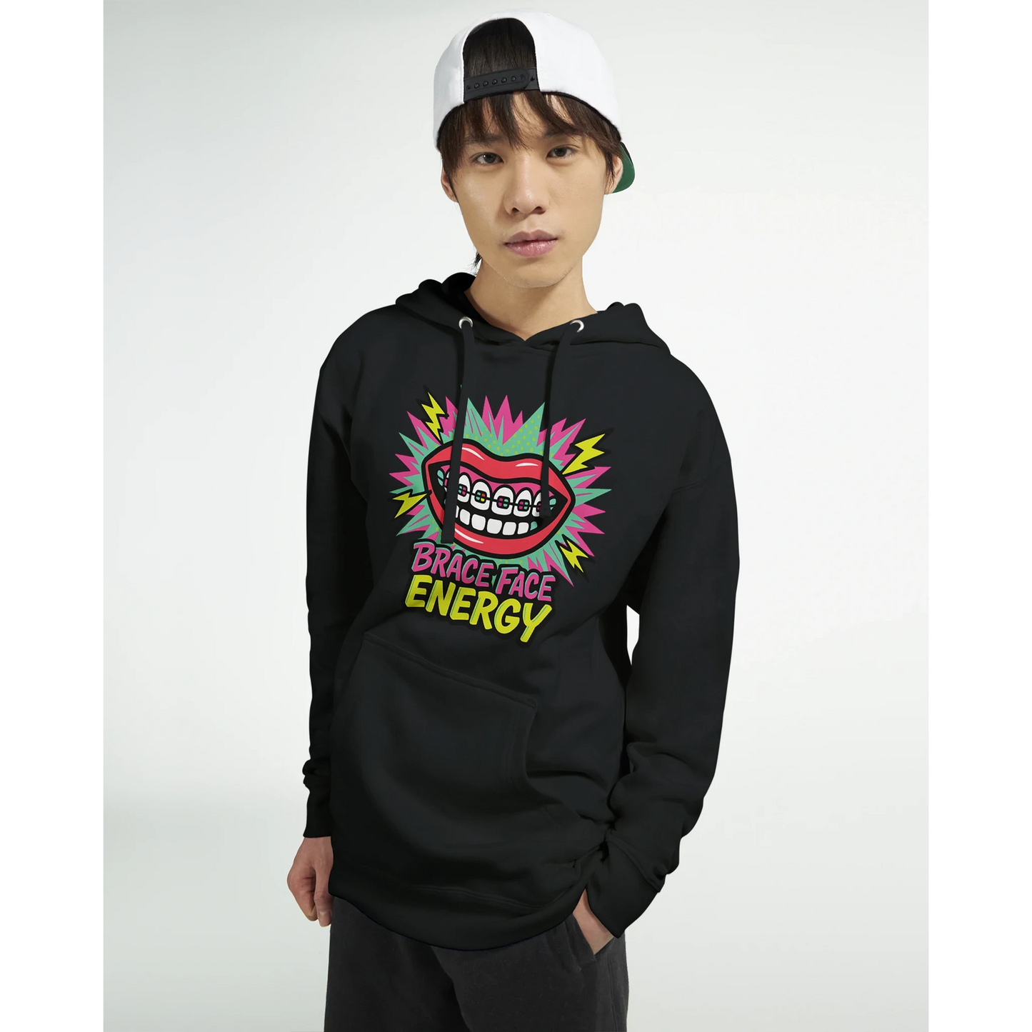 Brace Face Energy Hoodie