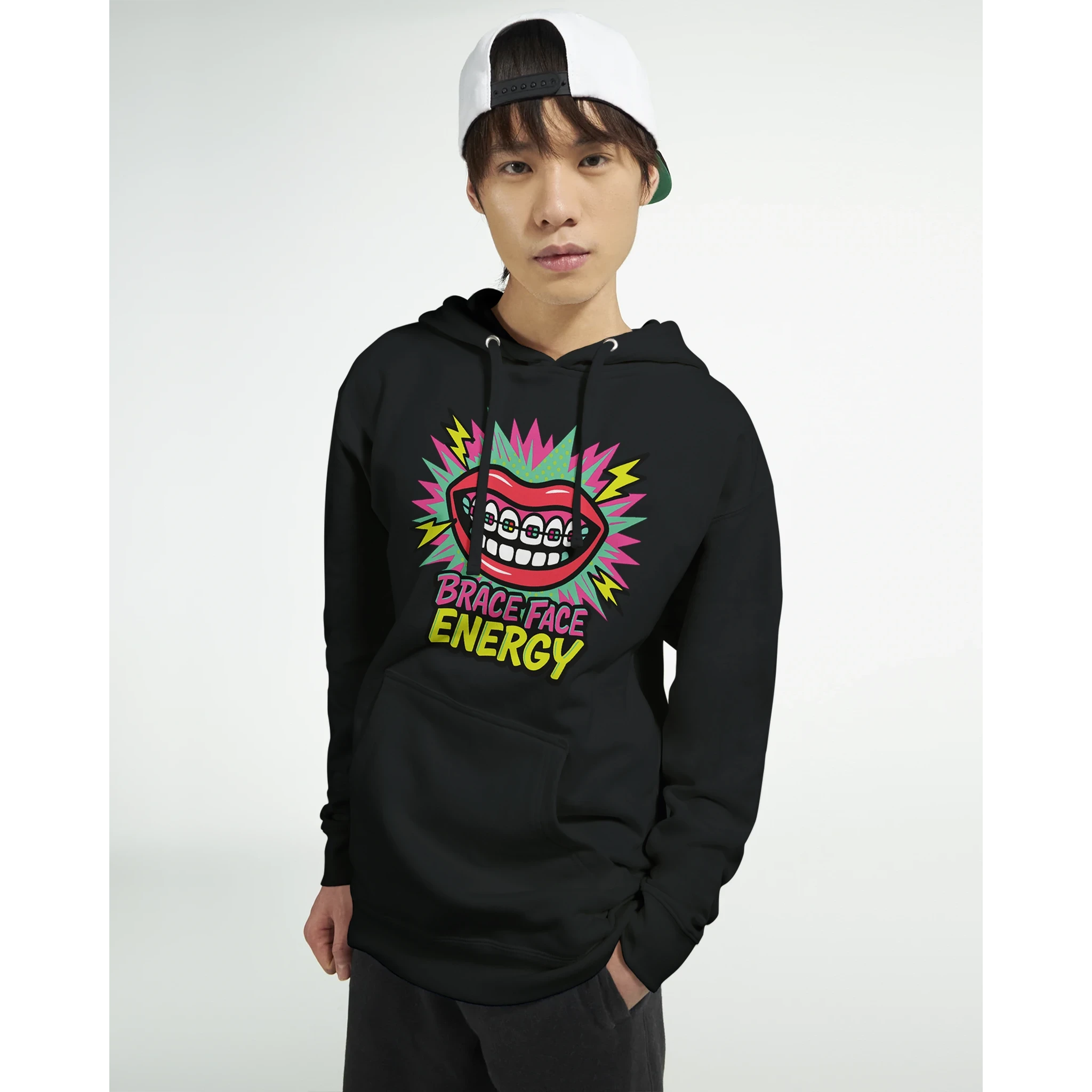 Brace Face Energy Hoodie