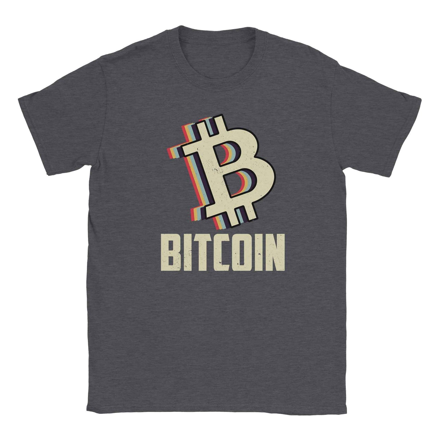 Bitcoin Cryptocurrency T-Shirt – Retro Vibe BTC Design