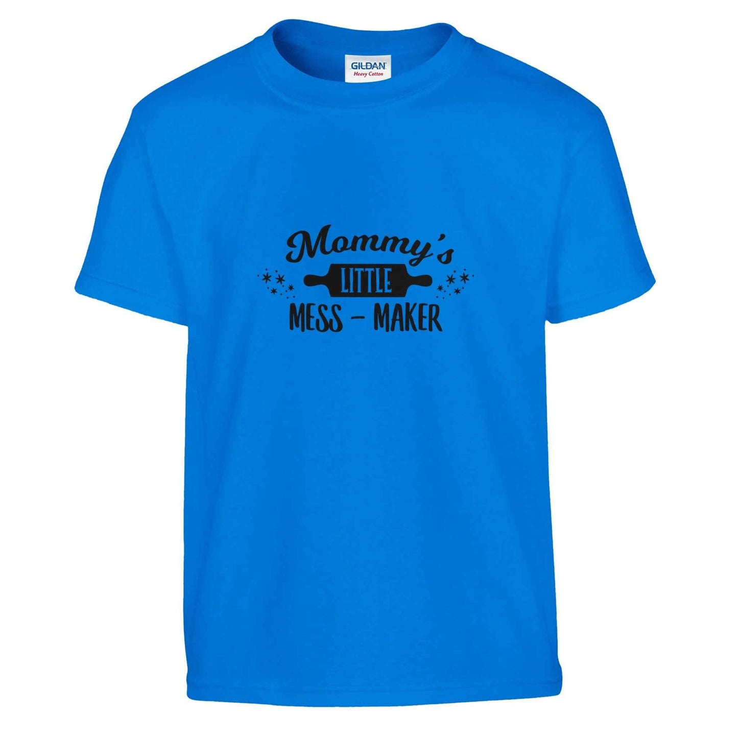 Abstract Waves Kids T-Shirt – Dynamic Motion Design in Vibrant Hues