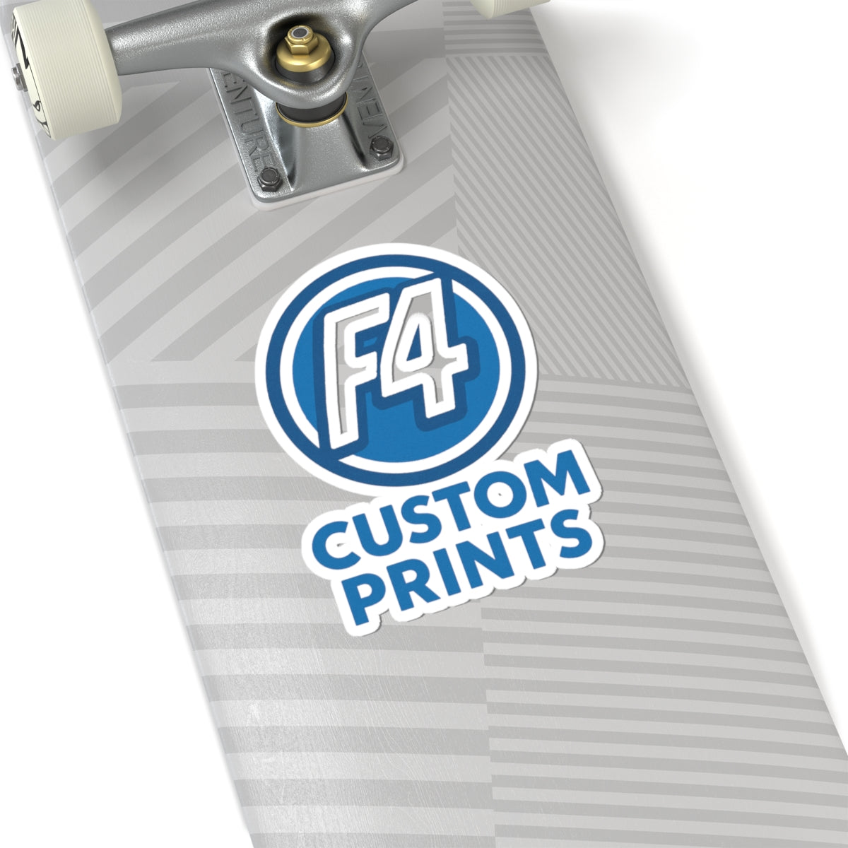 Custom Kiss Cut Vinyl Sticker | Logo Stickers by F4 Custom Prints
