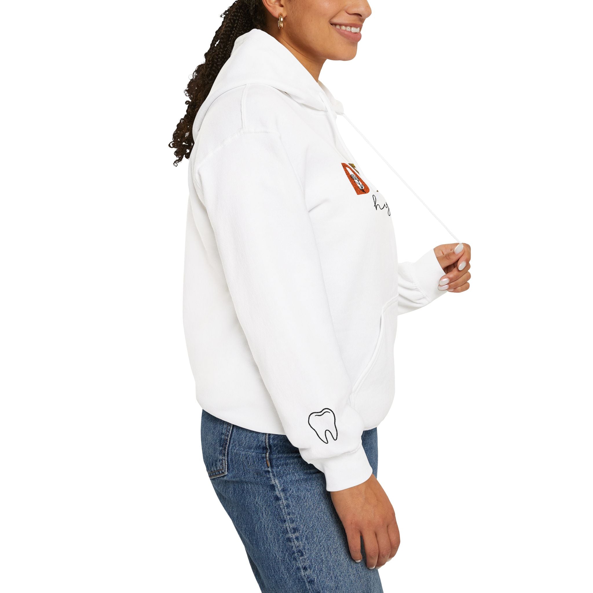 Embroidered Dental Hygienist Hoodie