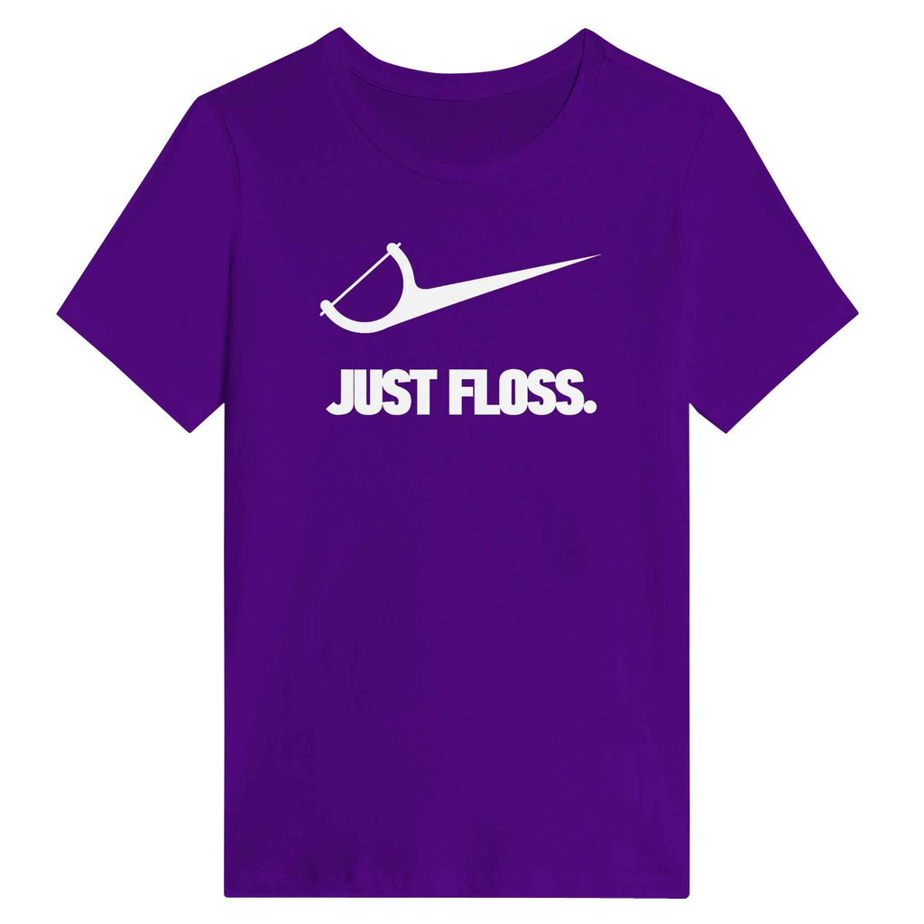 Funny Dental Floss Women’s Shirt – Just Floss Dental Humor Tee