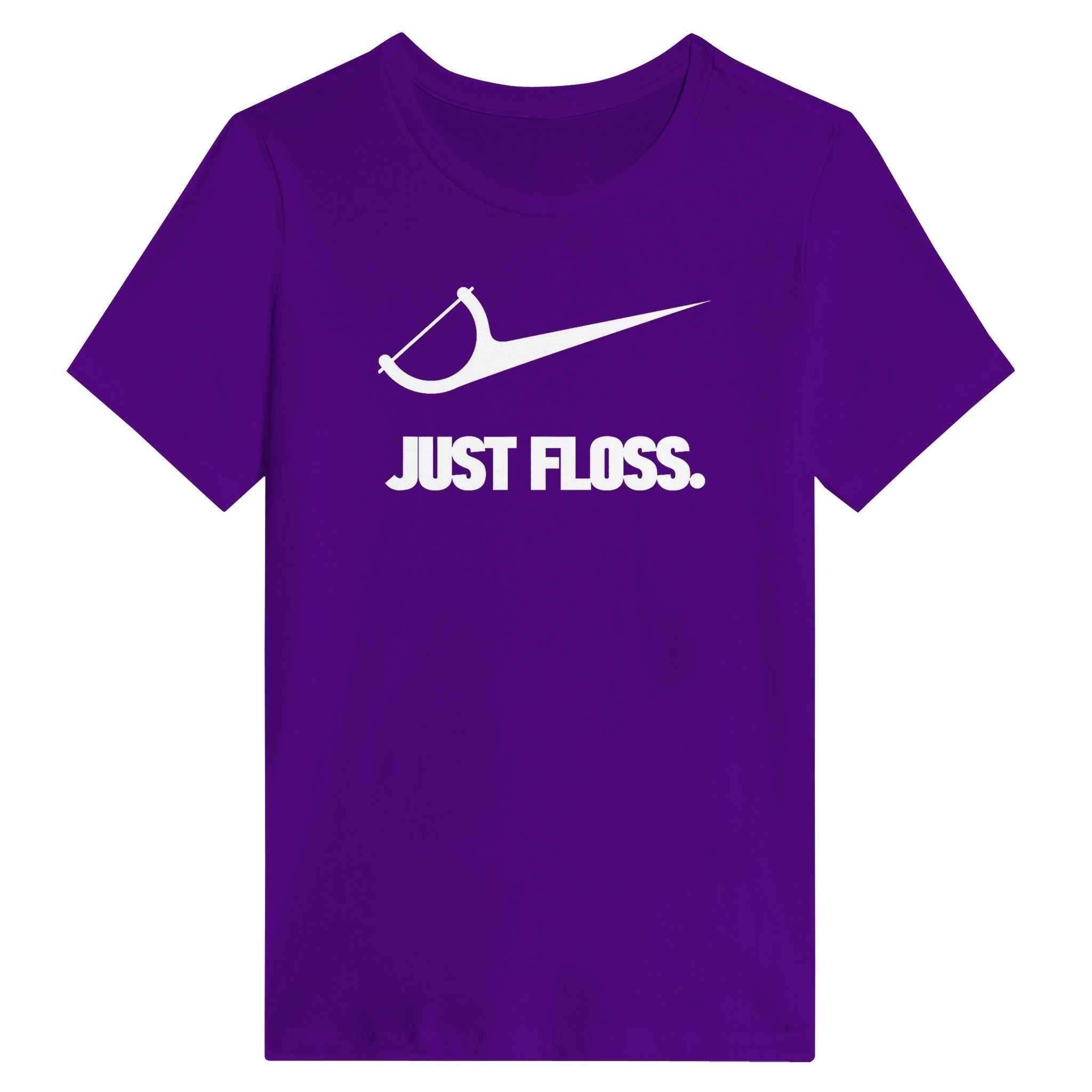 Funny Dental Floss Women’s Shirt – Just Floss Dental Humor Tee