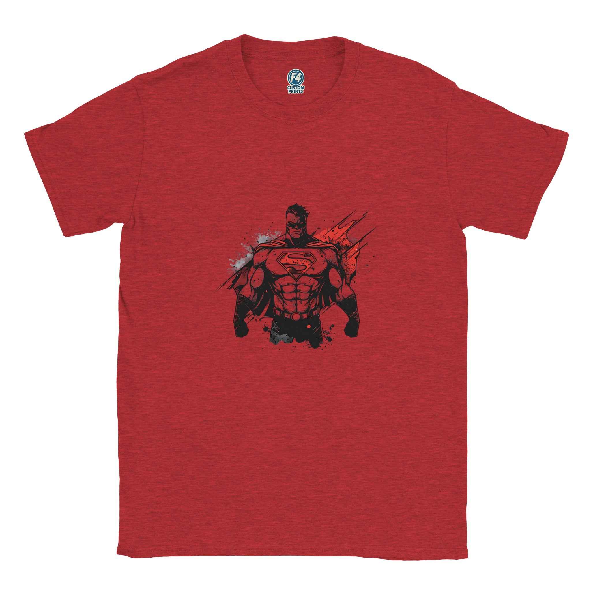 Shadow Superman T-Shirt – Heroic Comic-Inspired Graphic Tee in Multiple Colors
