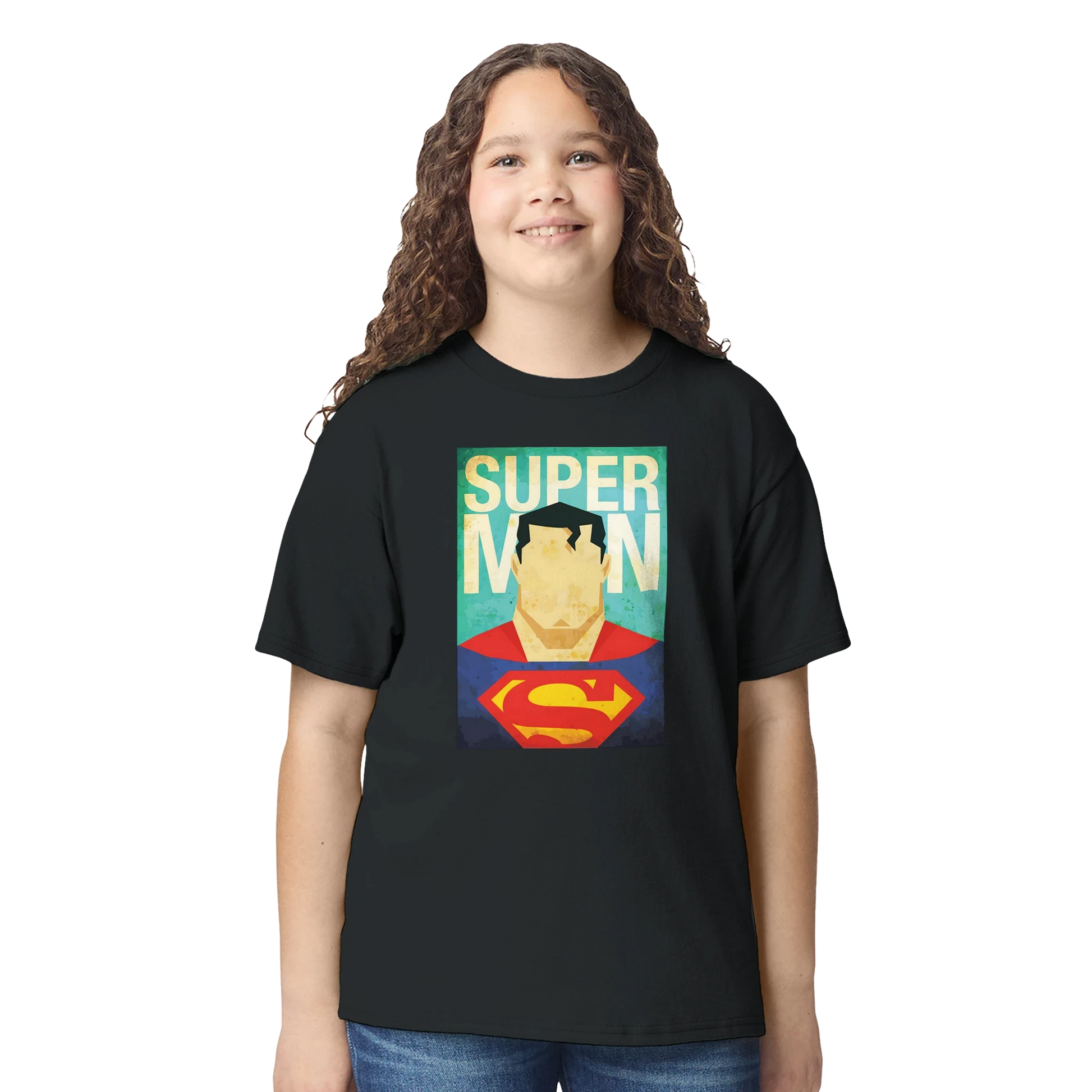 Kids Retro Superman Inspired T-Shirt