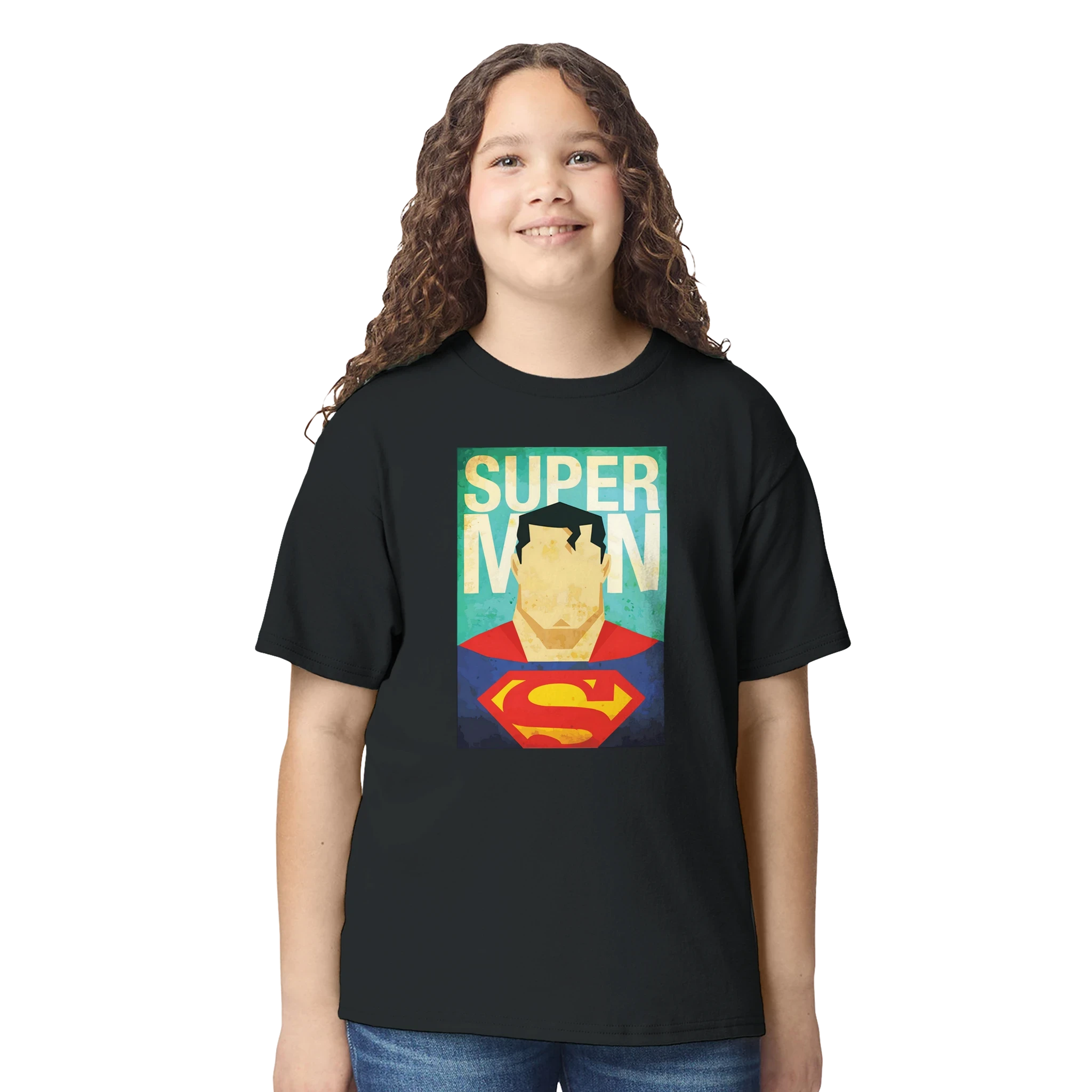 Kids Retro Superman Inspired T-Shirt