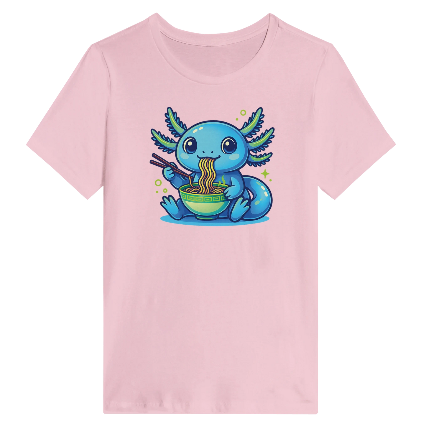 Women’s Kawaii Axolotl Ramen T-Shirt