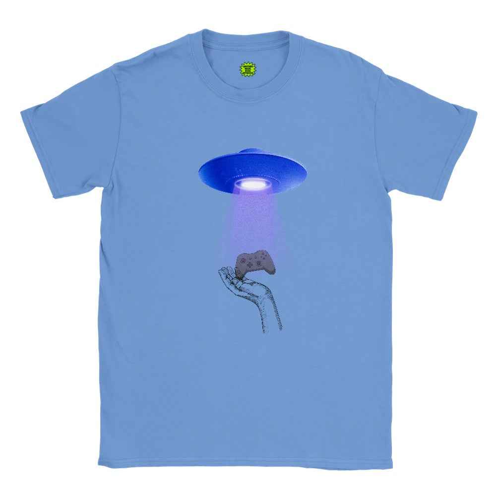 UFO Gamer T-Shirt – Abducted by Gaming Tee (Sibling Rivalrze Collection) - F4 Custom Prints