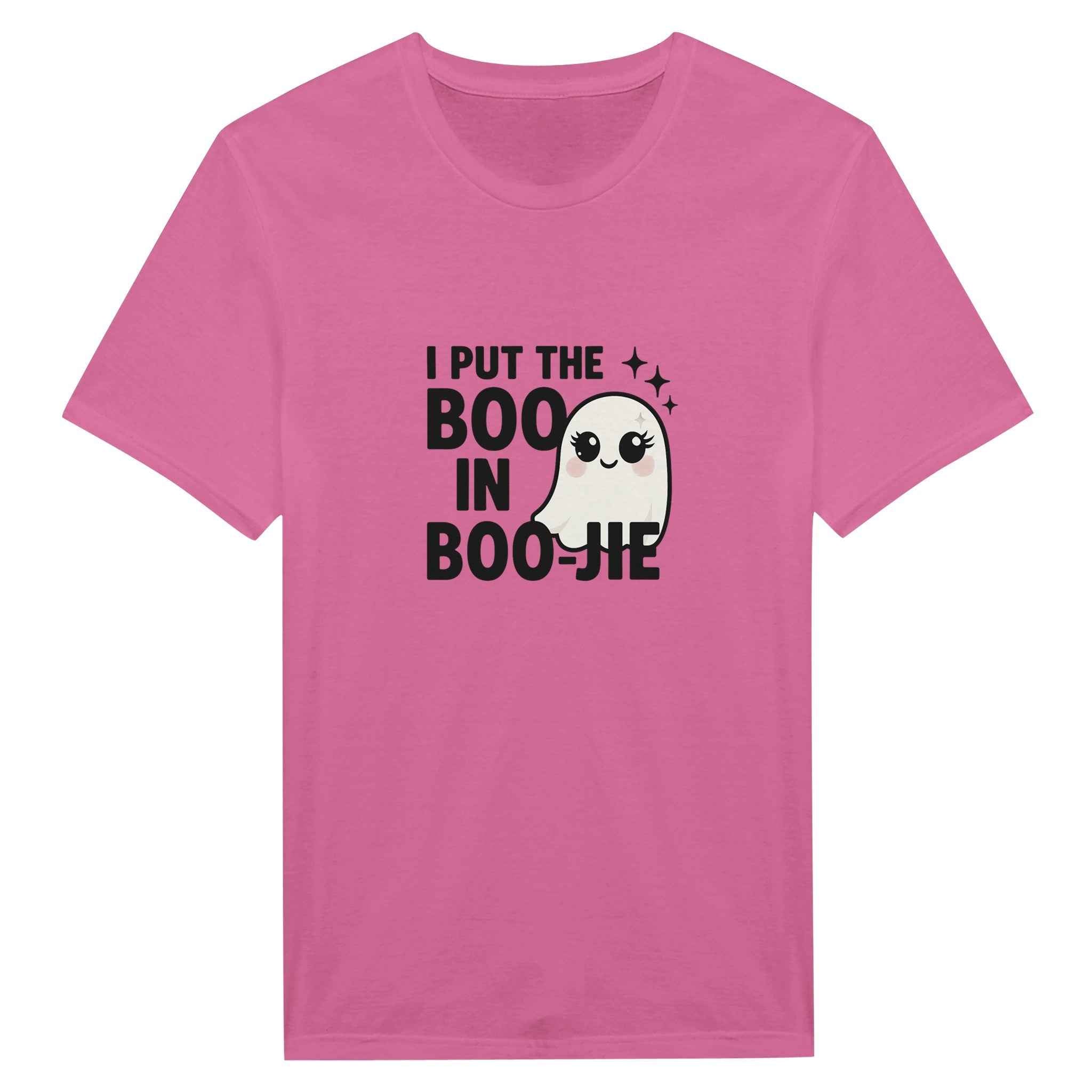 I Put the Boo in Boo-Jie T-Shirt | Cute Ghost Halloween | Spooky Season Style