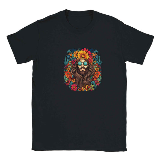 Psychedelic Hippie Jesus Graphic Tee – Premium Comfort & Bold Style for Everyday Wear