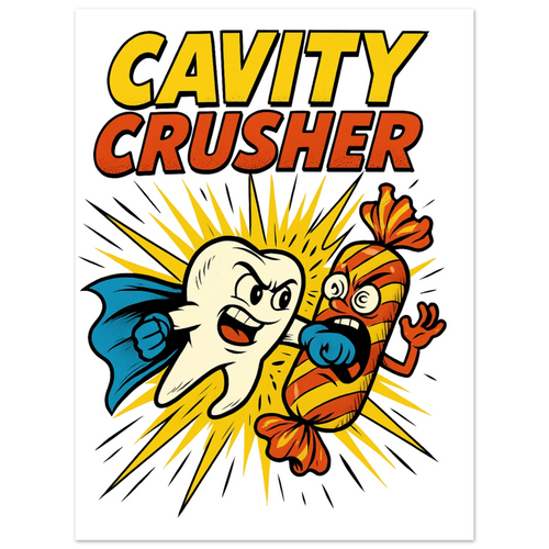 Cavity Crusher Fine Art Poster