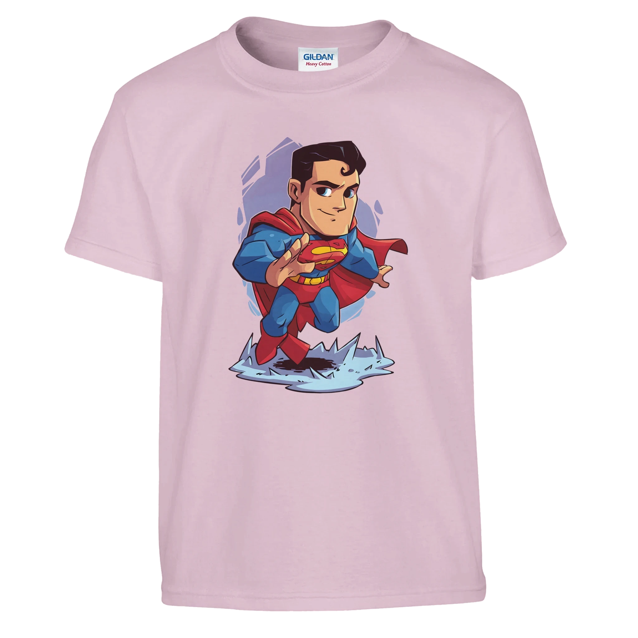 Kids Chibi Superman Inspired T-Shirt