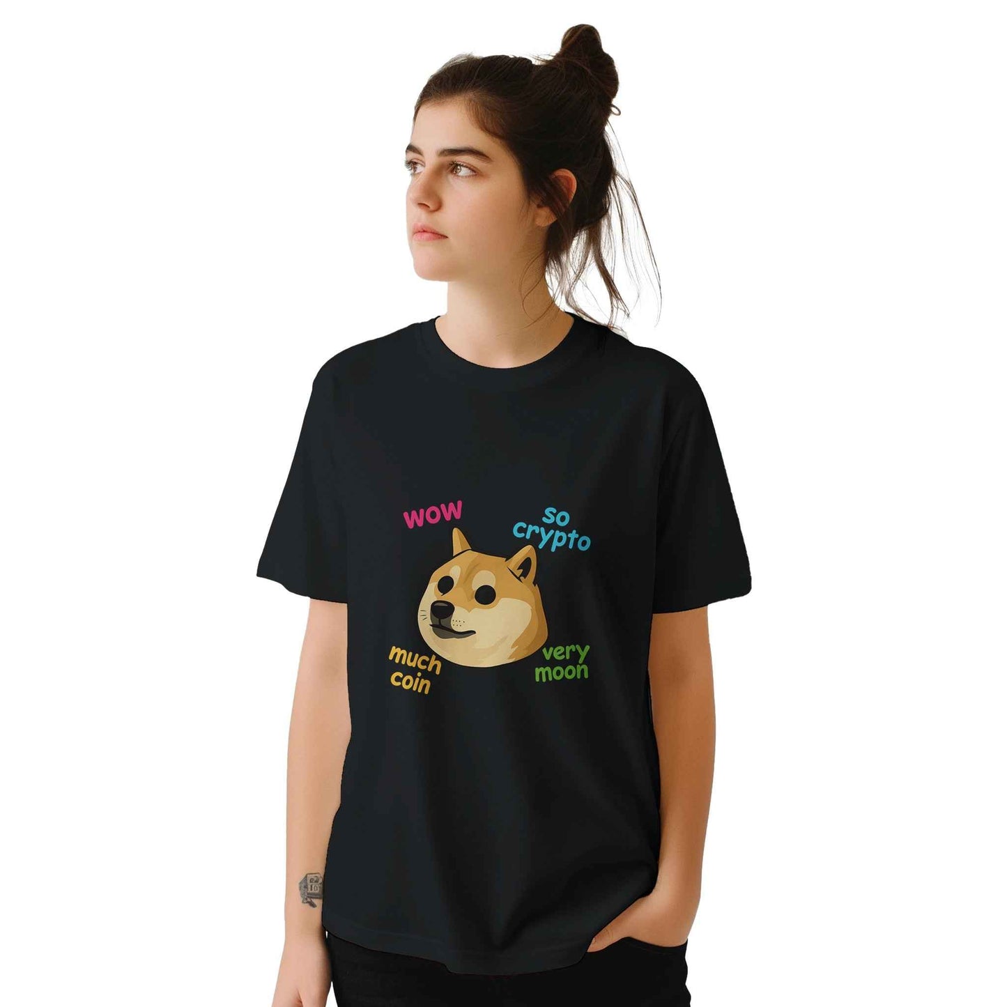 Doge Meme T-Shirt – So Crypto, Much Style, Very Moon! Choose Your Color & Size.