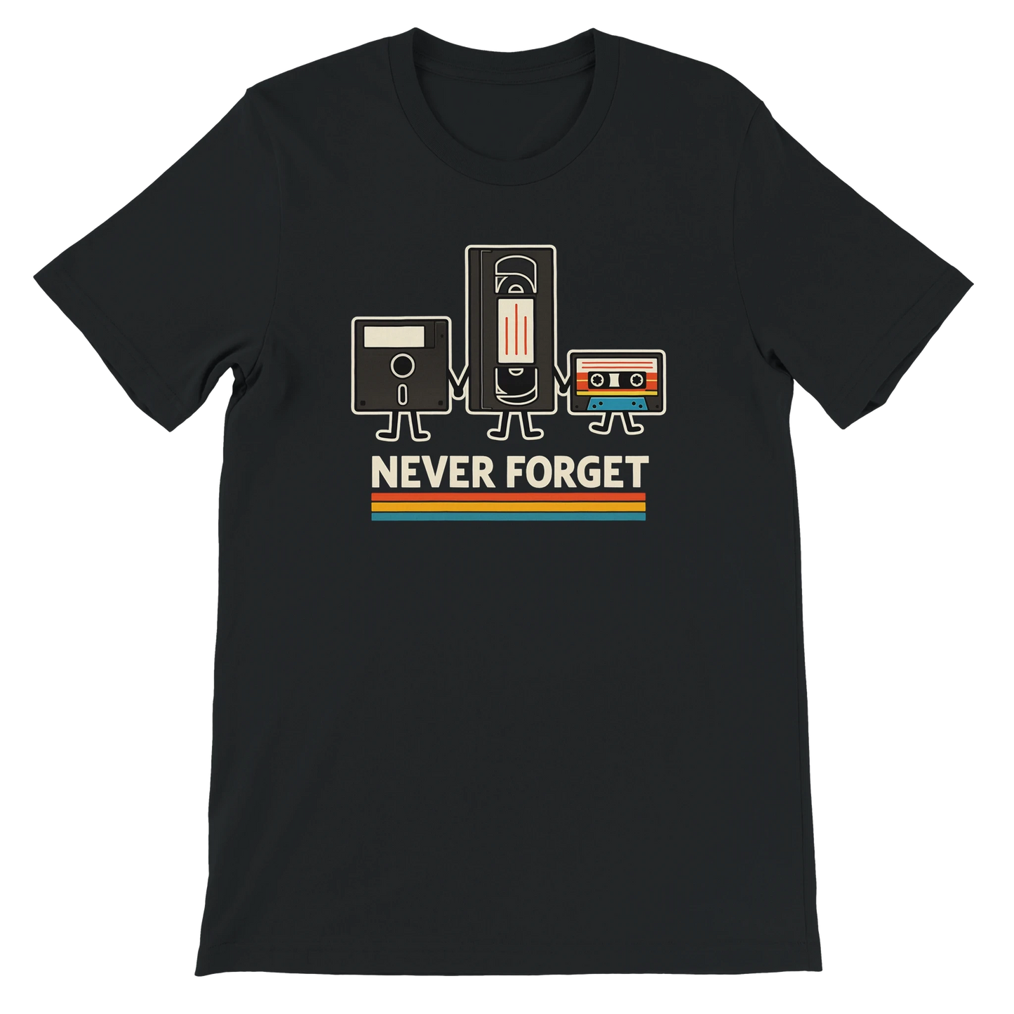 Retro Tech Squad Never Forget T-Shirt