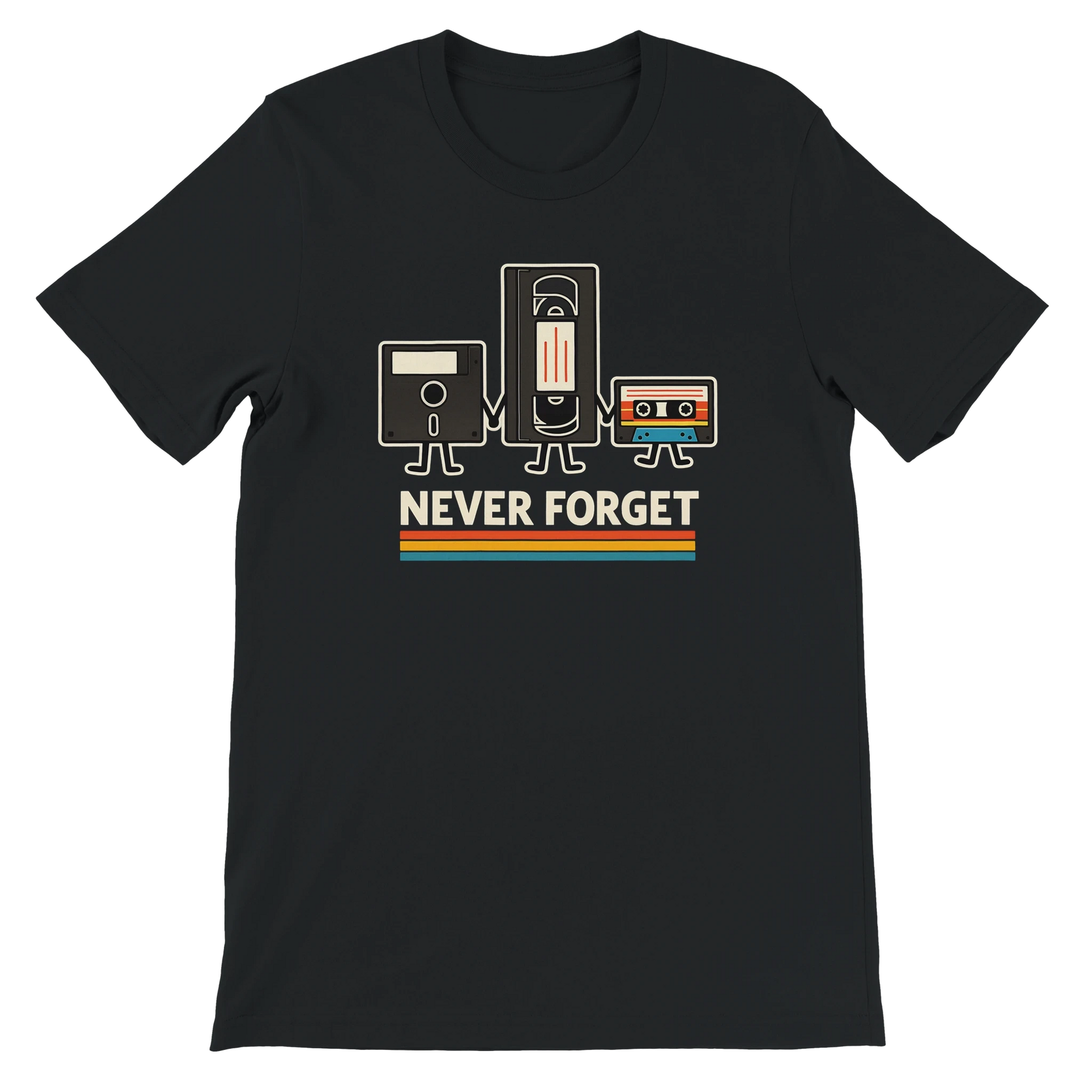 Retro Tech Squad Never Forget T-Shirt