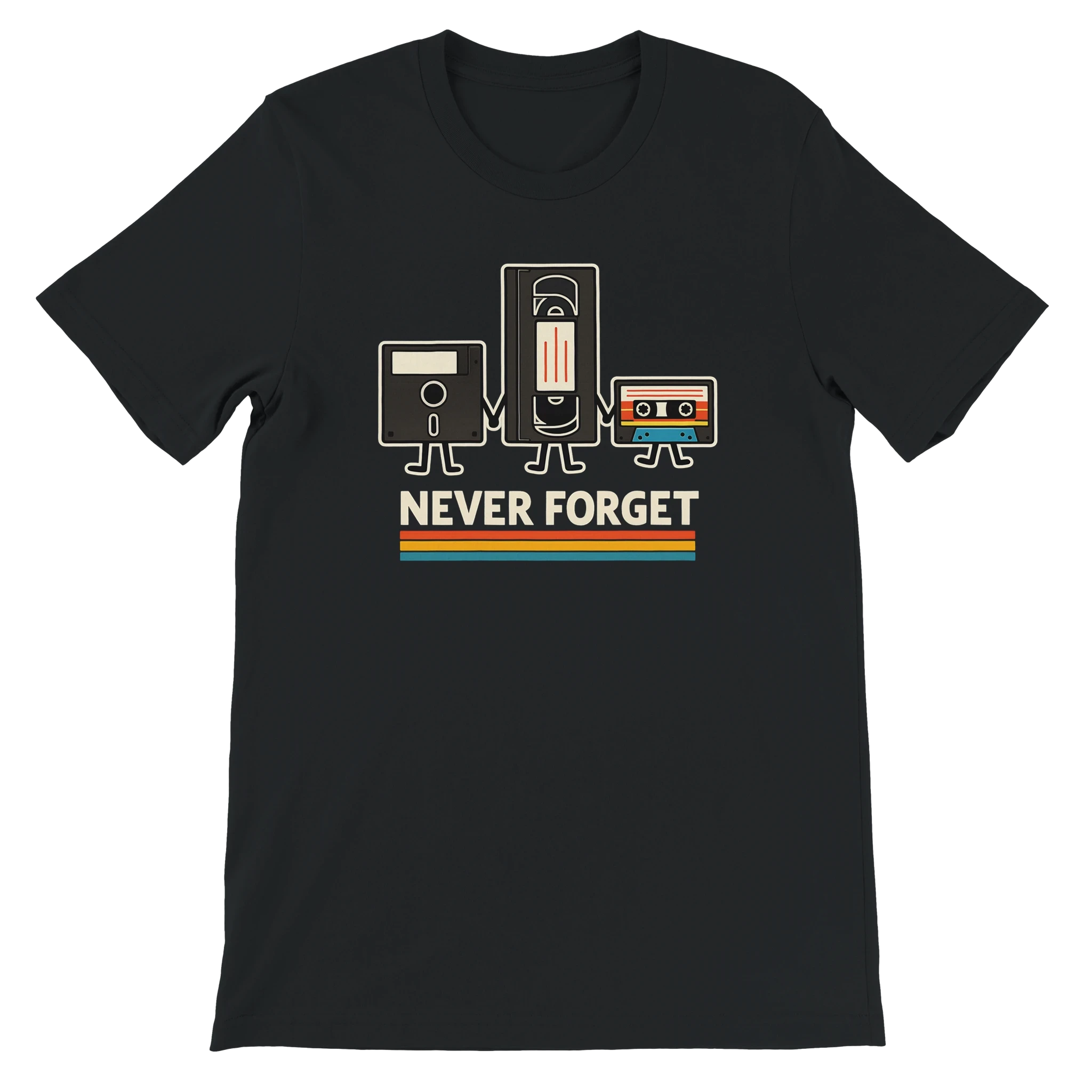 Retro Tech Squad Never Forget T-Shirt