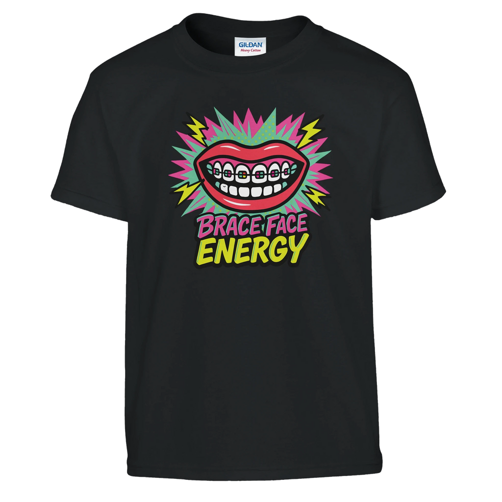 Kids Brace Face Energy T-Shirt