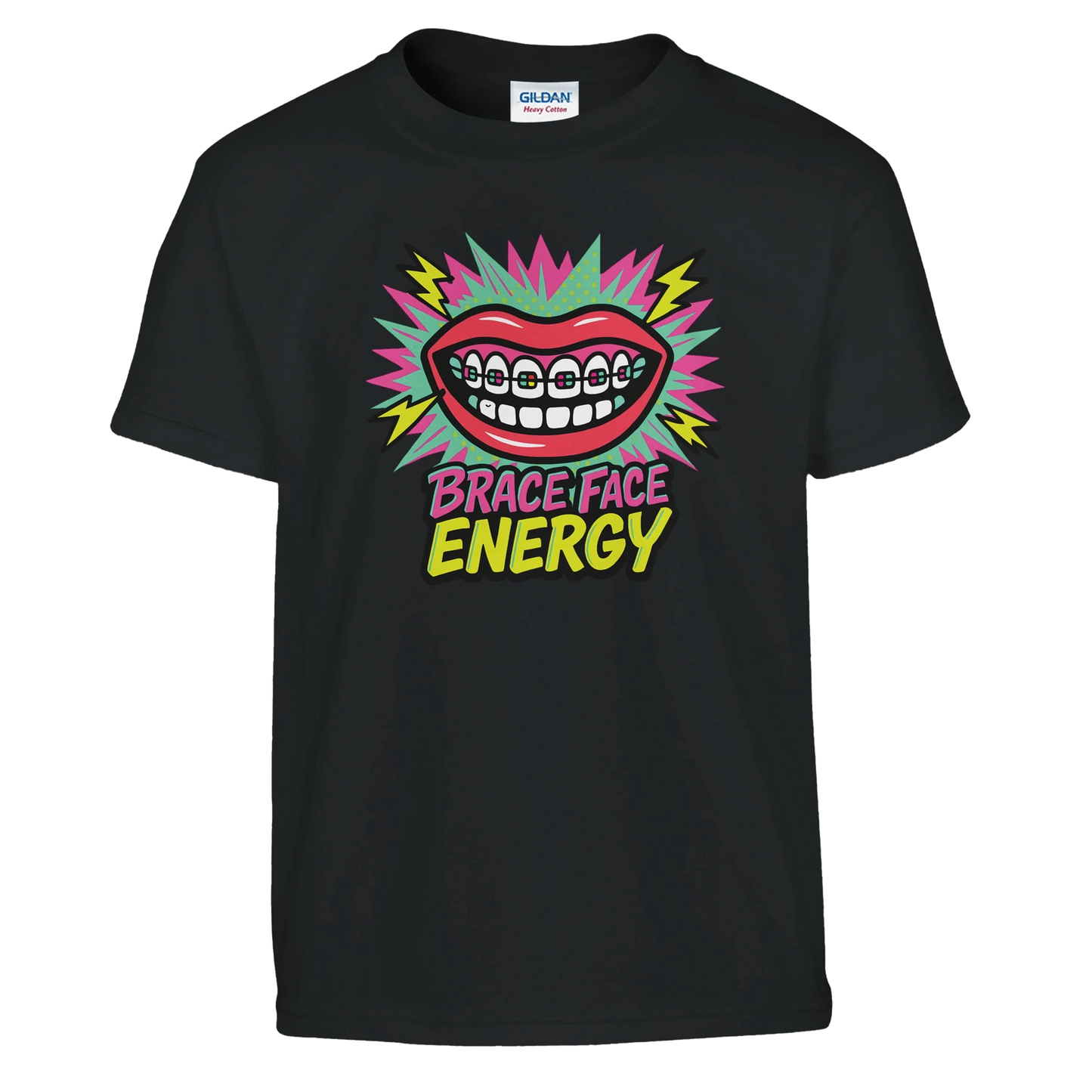 Kids Brace Face Energy T-Shirt