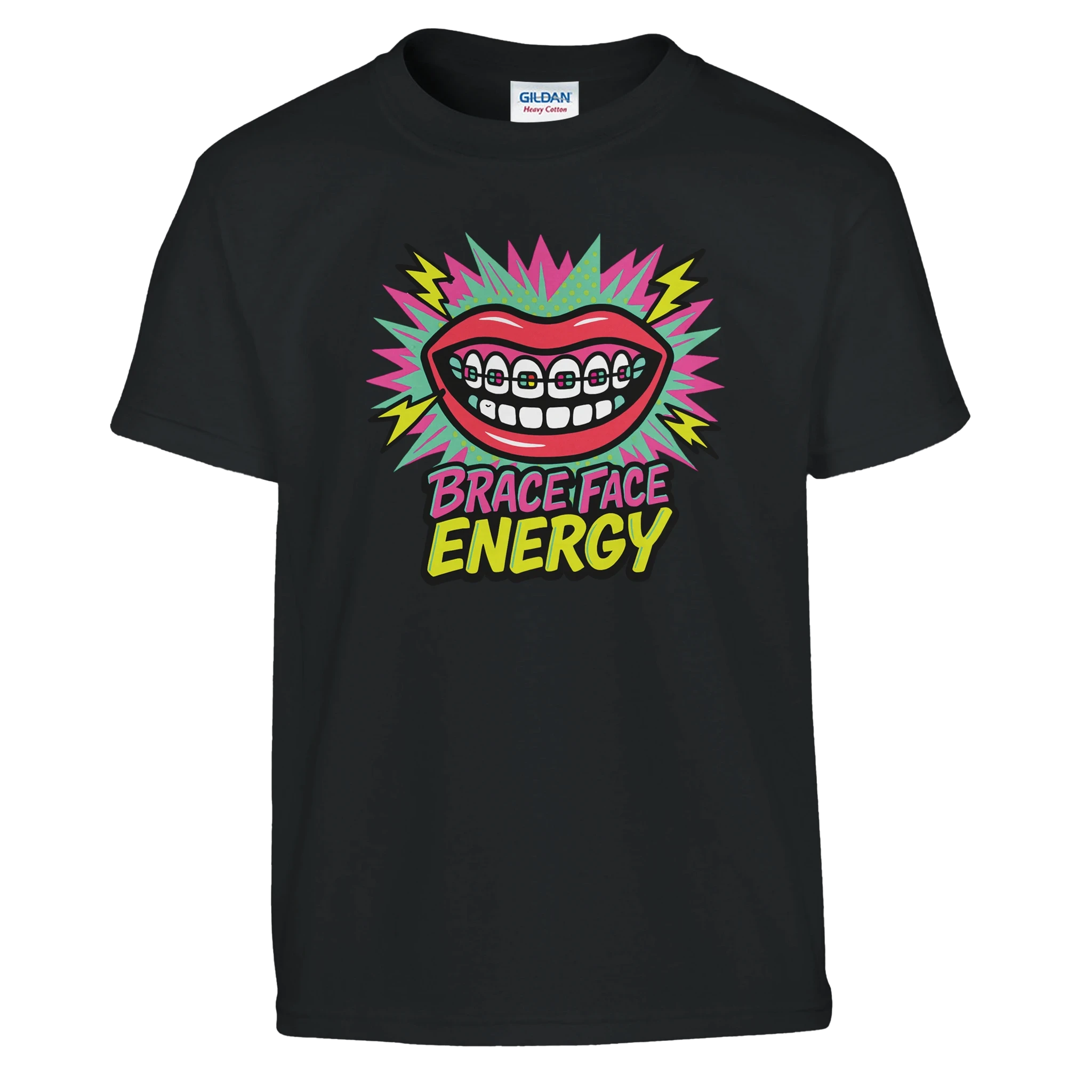 Kids Brace Face Energy T-Shirt