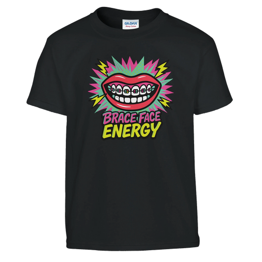 Kids Brace Face Energy T-Shirt