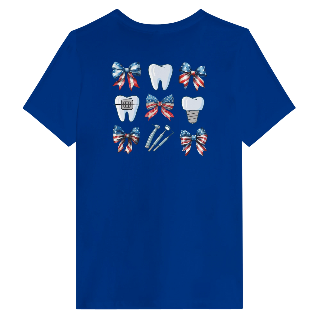 Personalized Dental 4th of July Women's Shirt