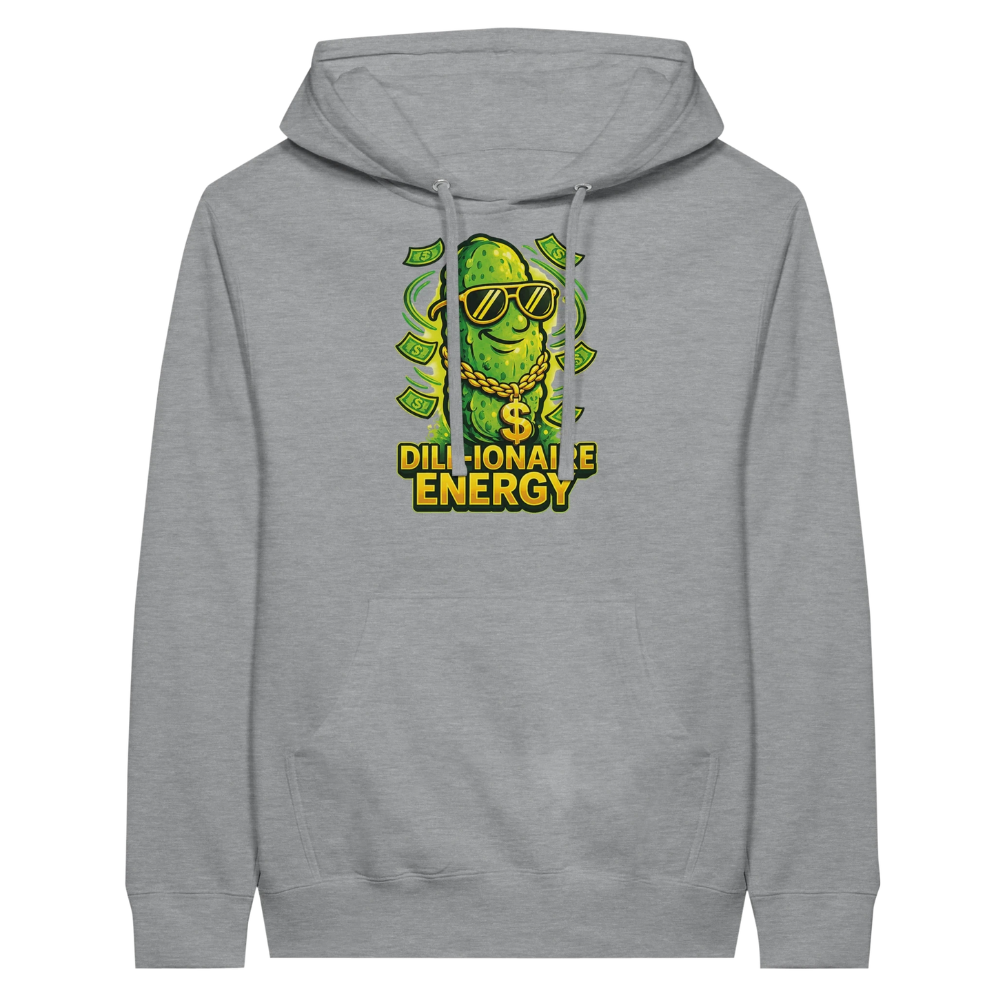 Dill-ionaire Energy Pickle Hoodie