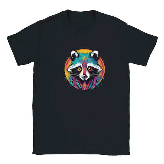 Abstract Raccoon Graphic Tee – Premium Comfort & Bold Style for Everyday Wear