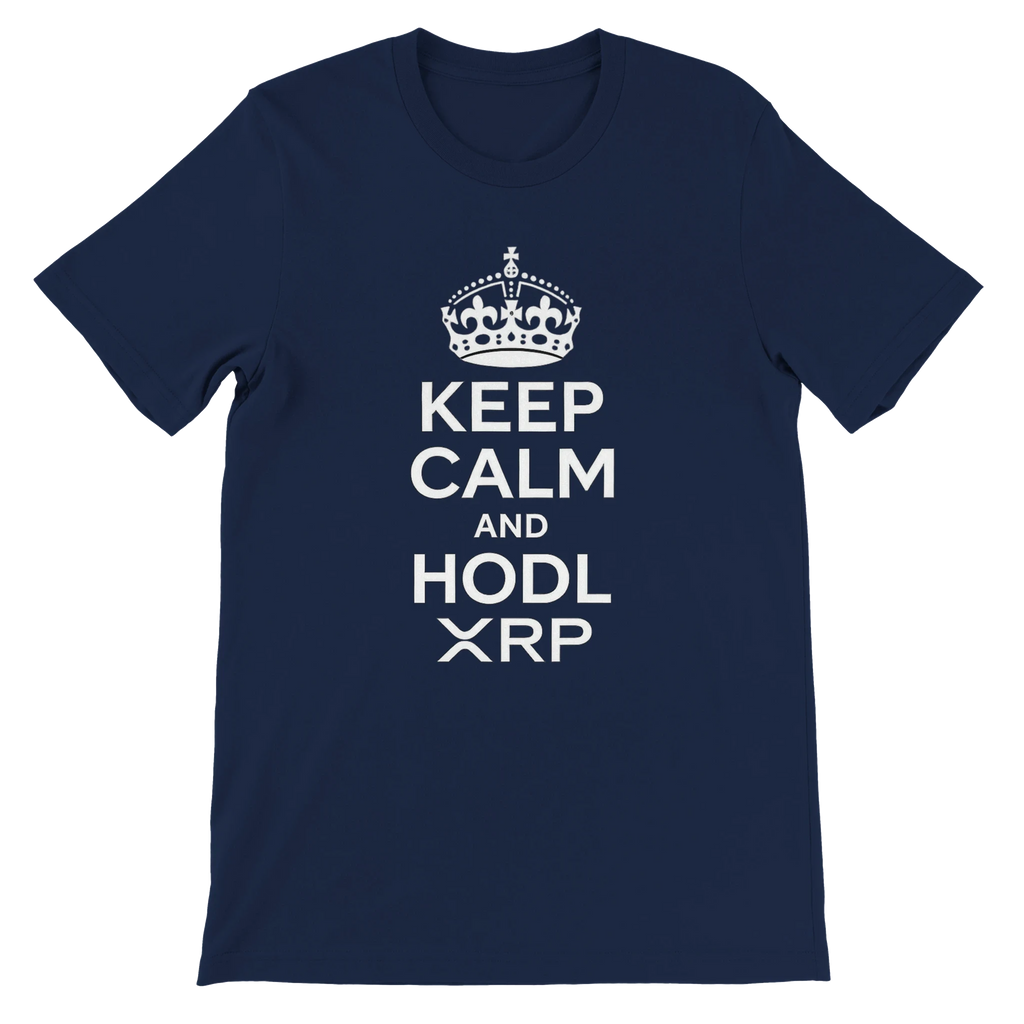 Keep Calm and HODL XRP T-Shirt