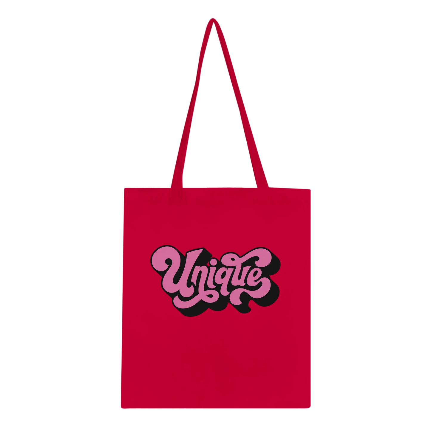 Unique Script Tote Bag