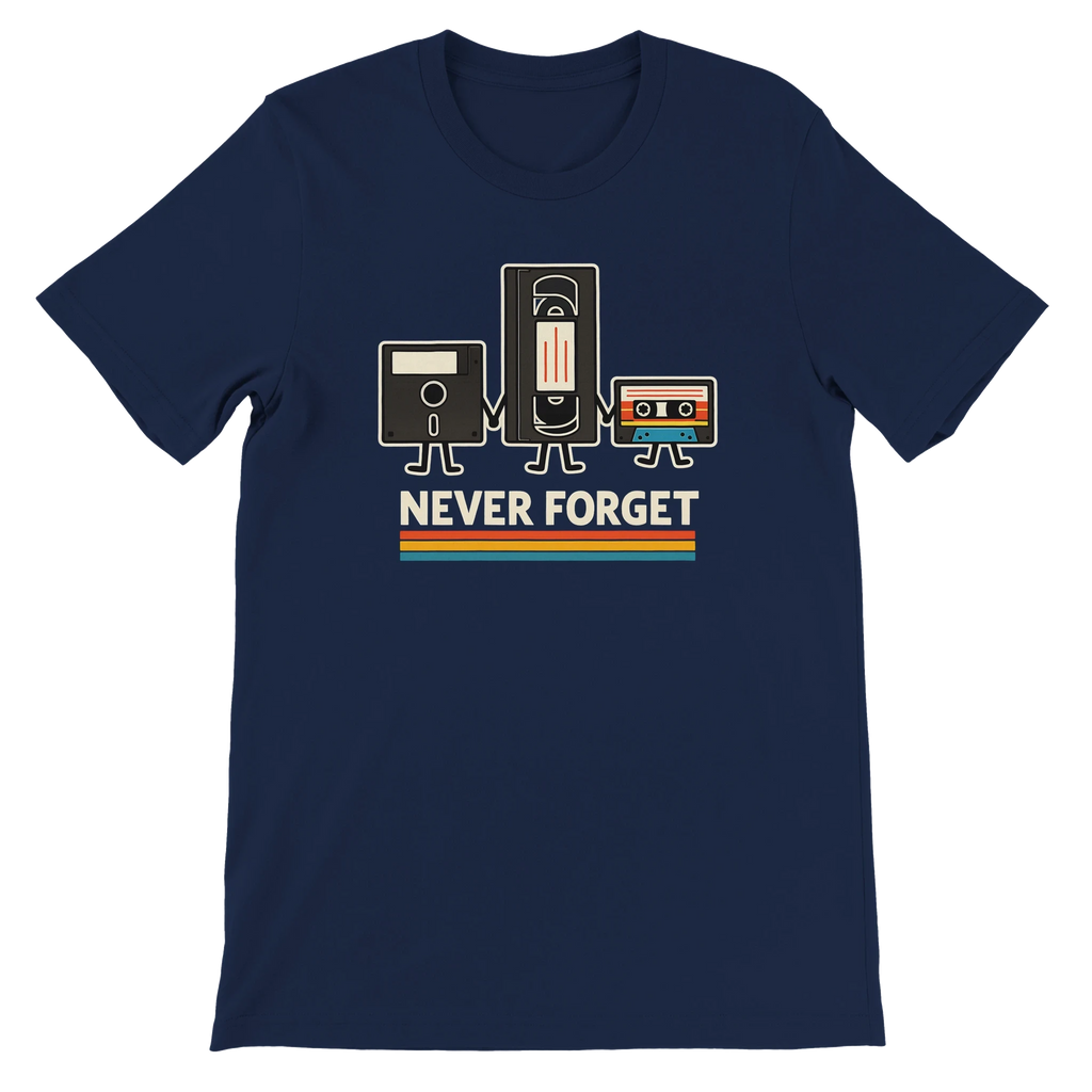Retro Tech Squad Never Forget T-Shirt