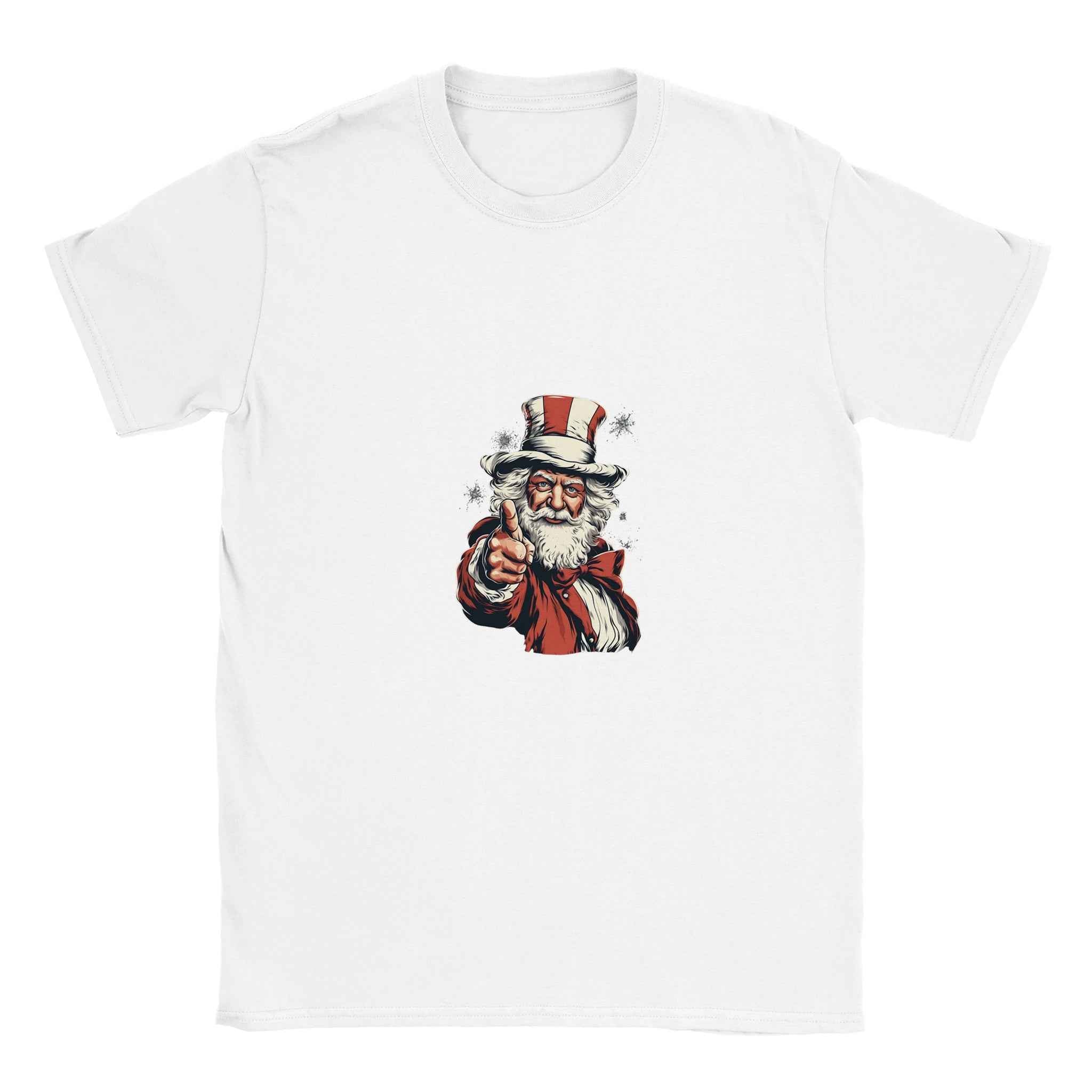 Uncle Santa Hat Christmas Shirt – Festive Holiday Graphic Tee for Men & Women