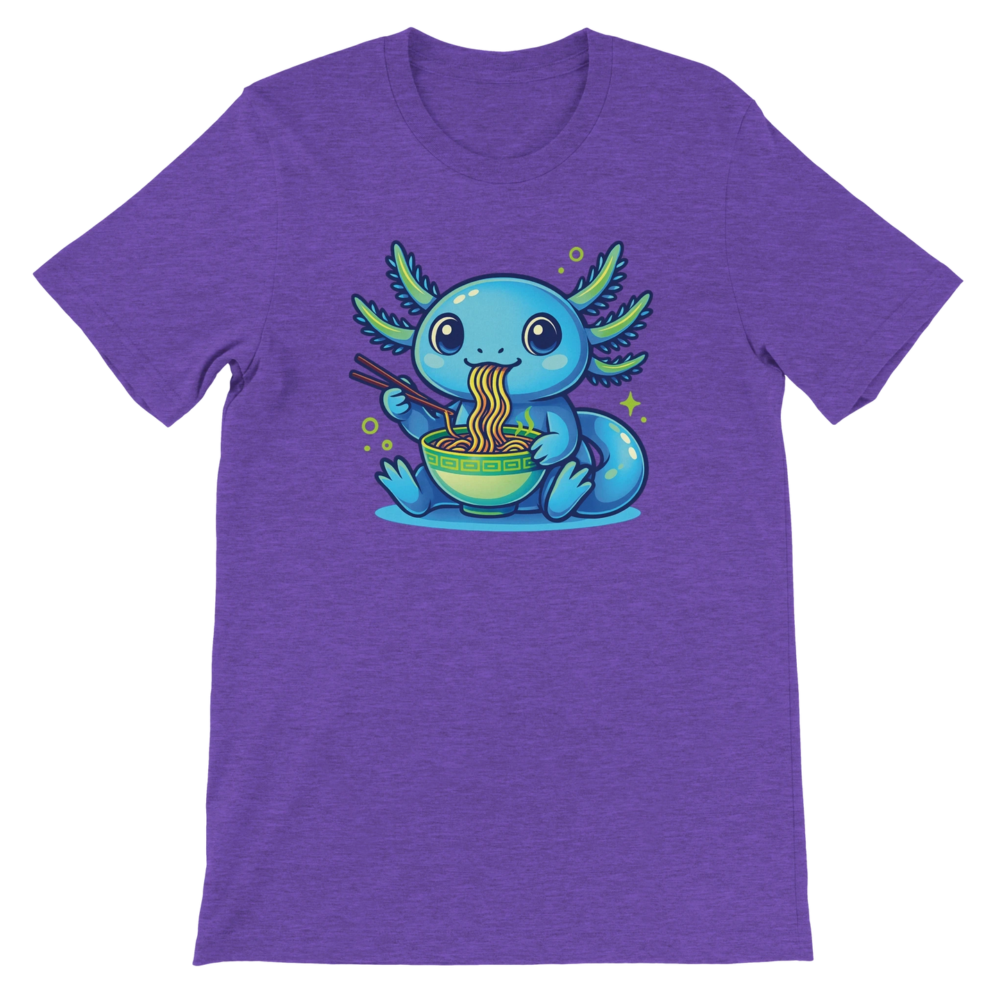Kawaii Axolotl Ramen T-Shirt
