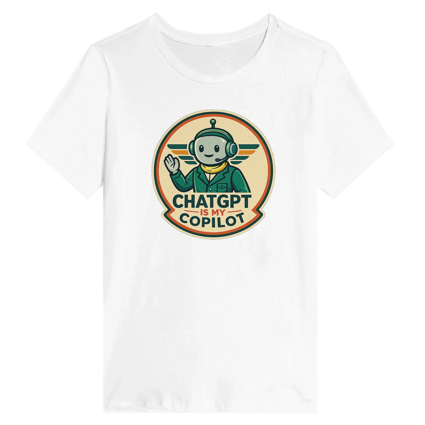Women’s AI Co-Pilot Retro Tech T-Shirt