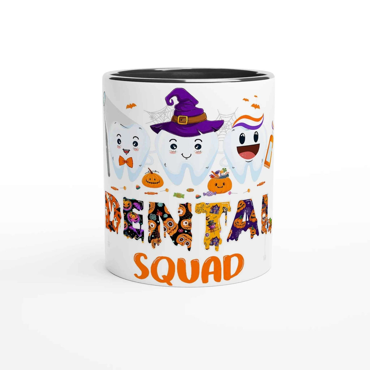 Dental Squad Halloween 11oz Coffee Mug with Color Inside