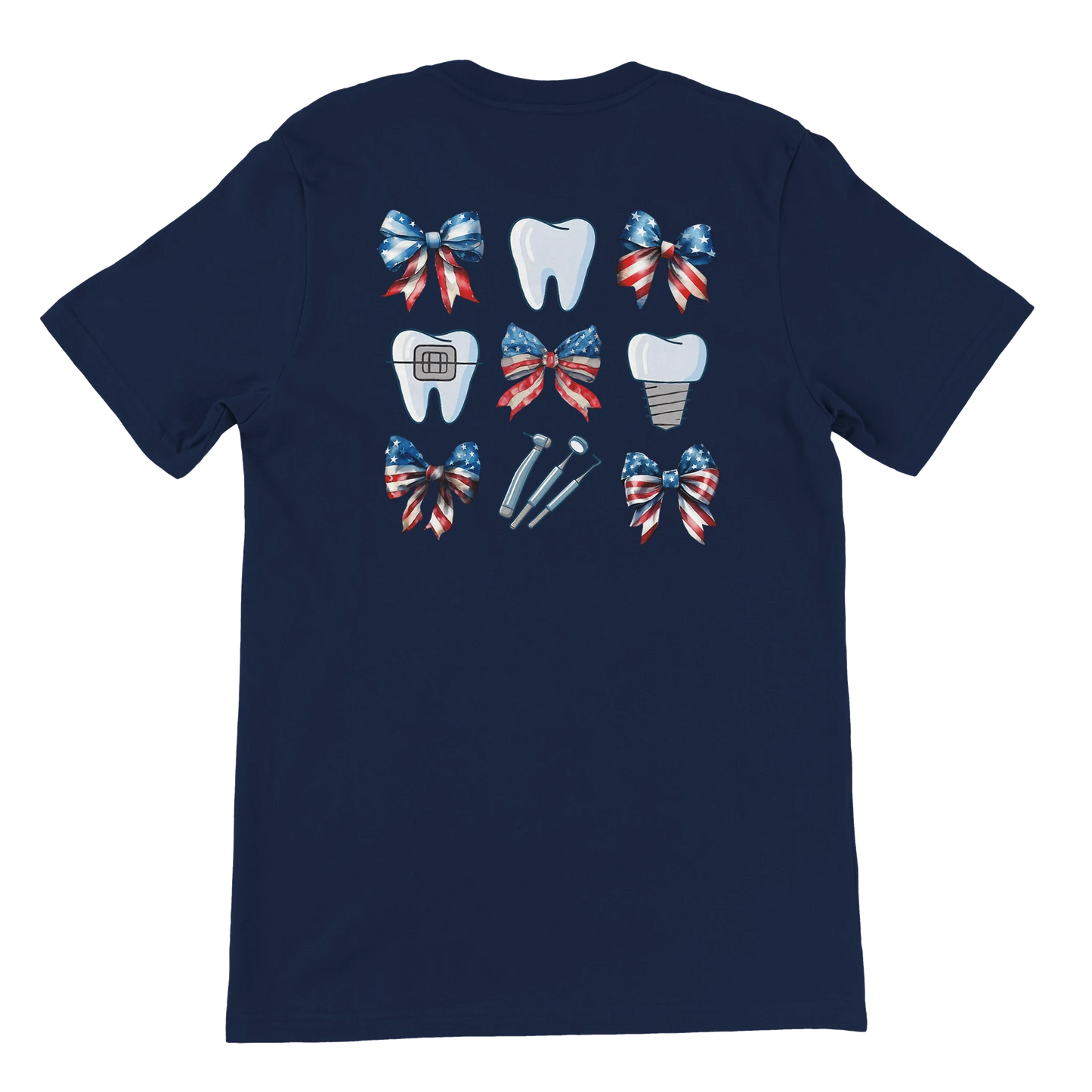 Personalized Dental 4th of July Shirt