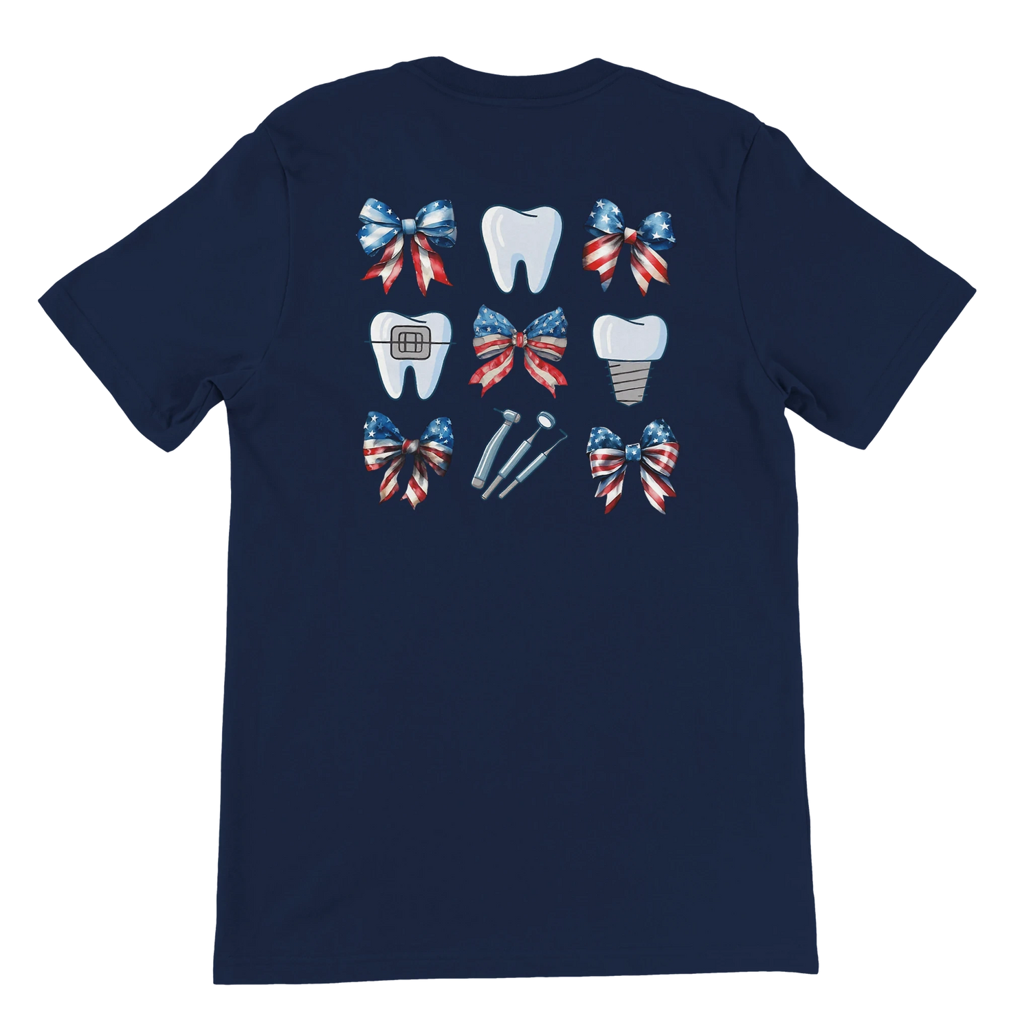 Personalized Dental 4th of July Shirt